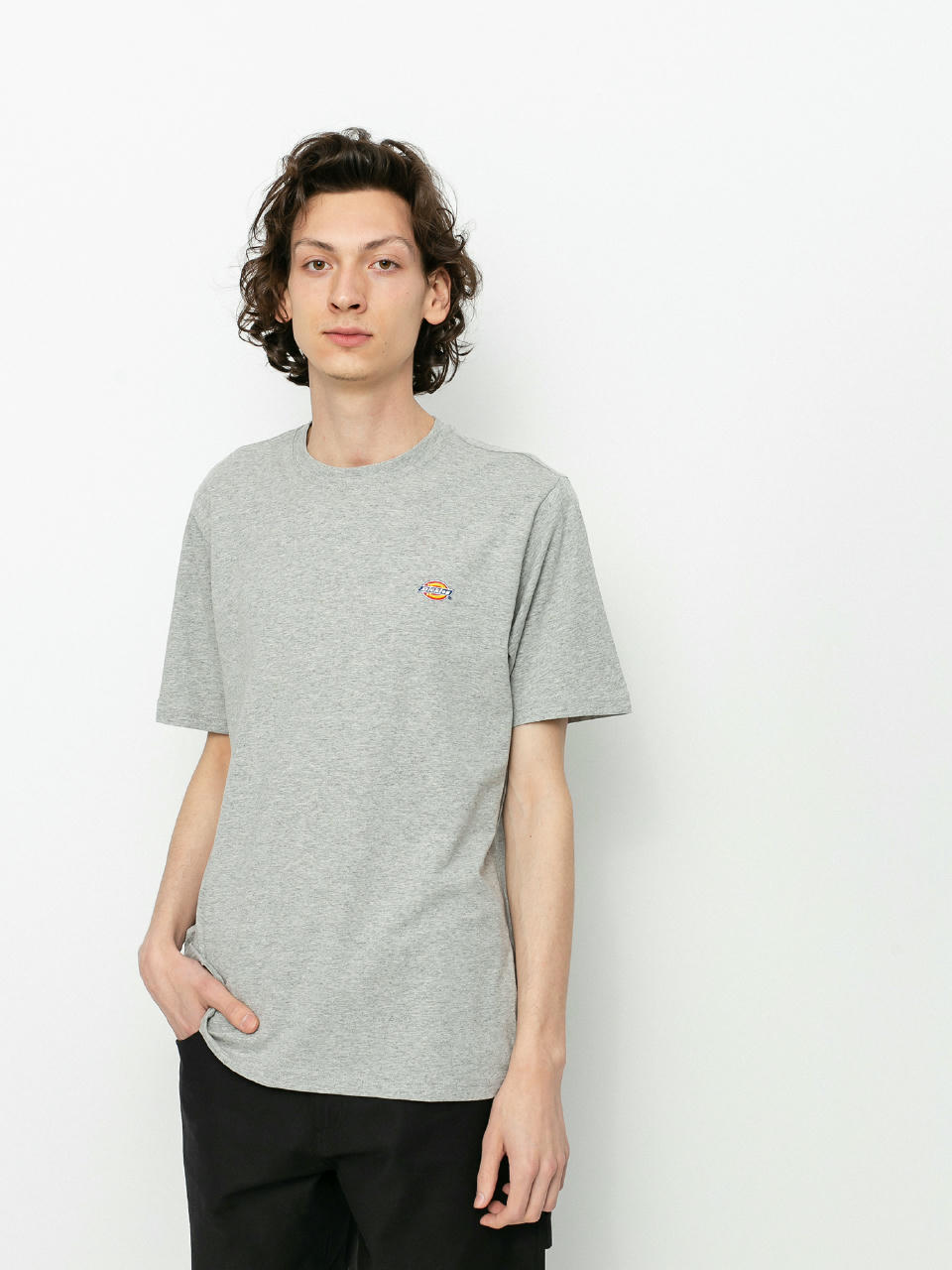 Tričko Dickies Mapleton (grey melange)