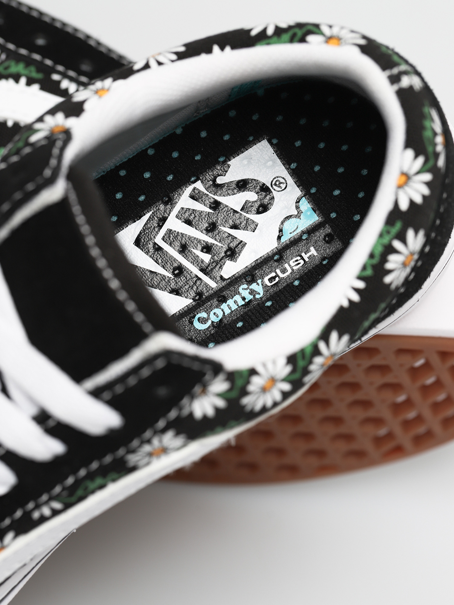 Topánky Vans Comfycush Old Skool (scribble flower daisy/black)