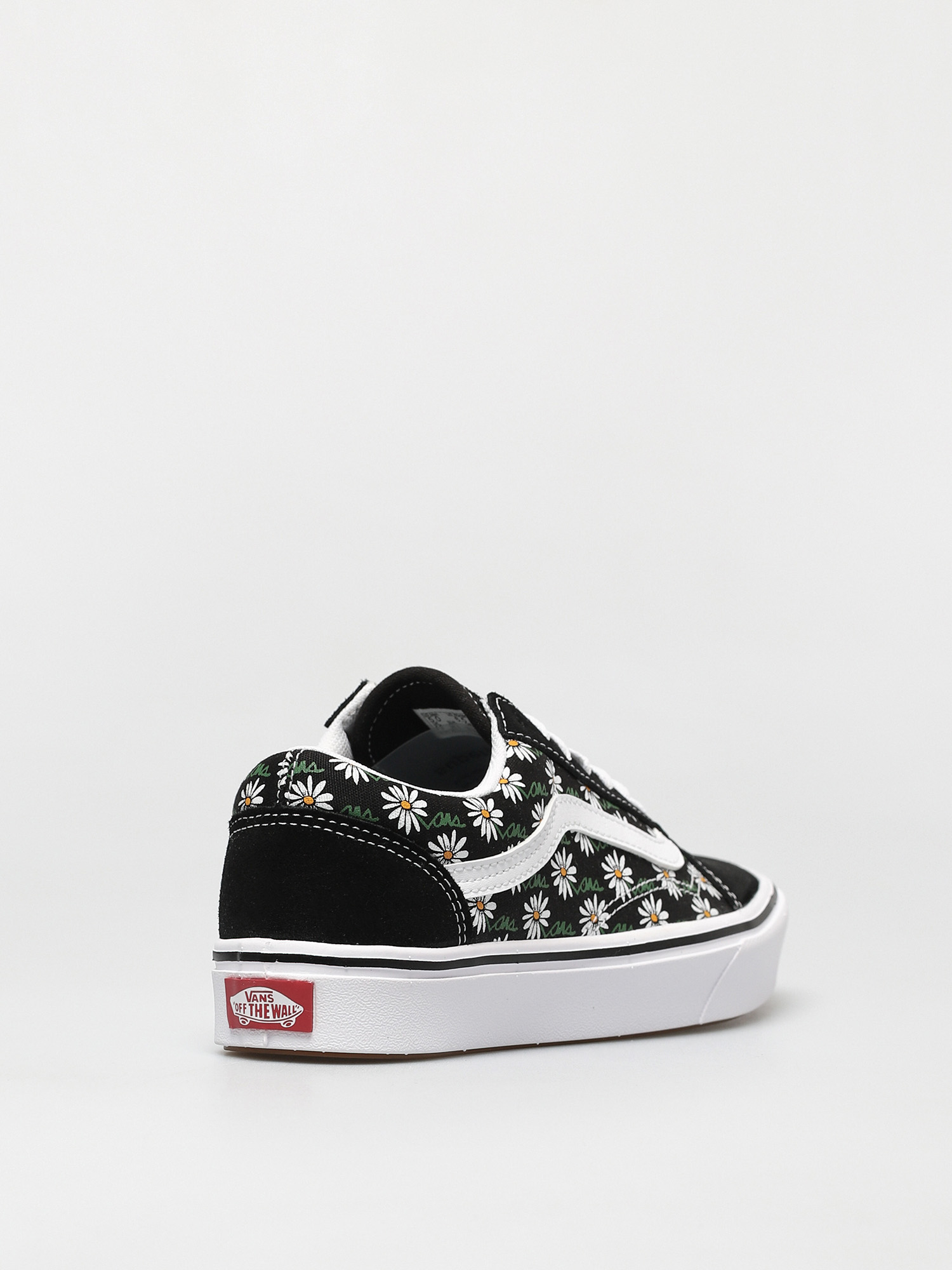 Topánky Vans Comfycush Old Skool (scribble flower daisy/black)