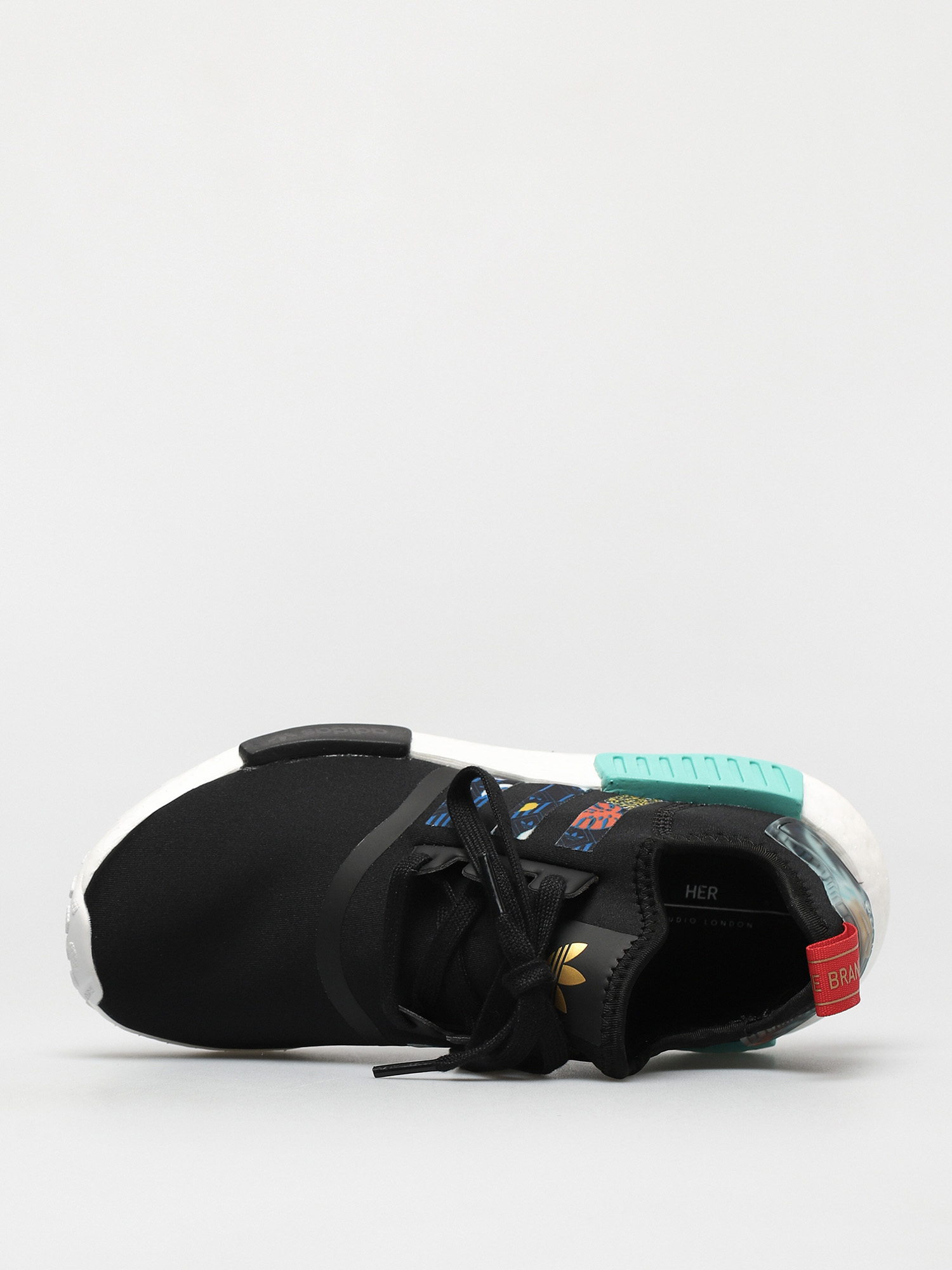 Topánky adidas Originals Nmd R1 Wmn (cblack/supcol/acimin)