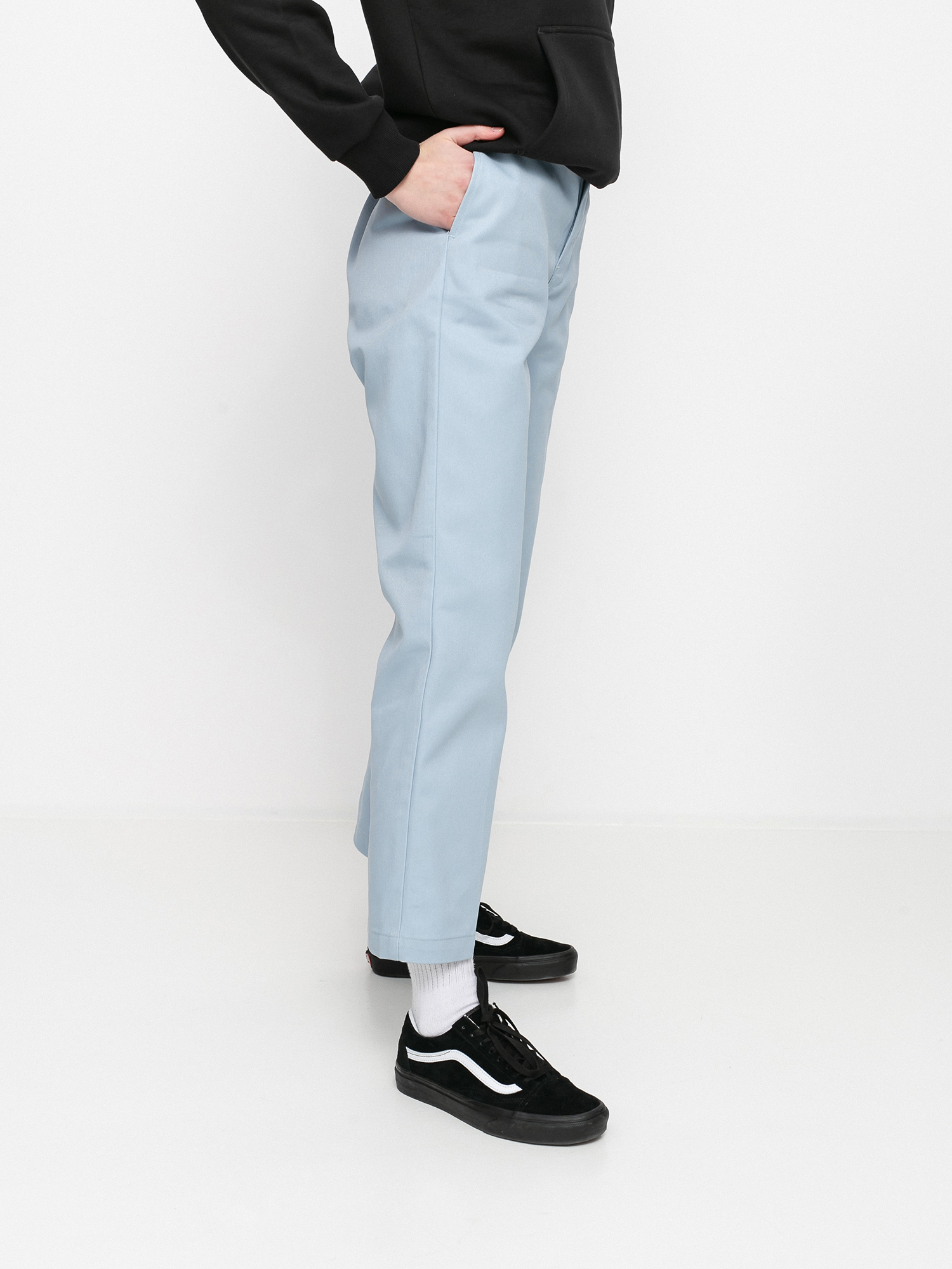 Nohavice Dickies 874 Cropped Wmn (fog blue)
