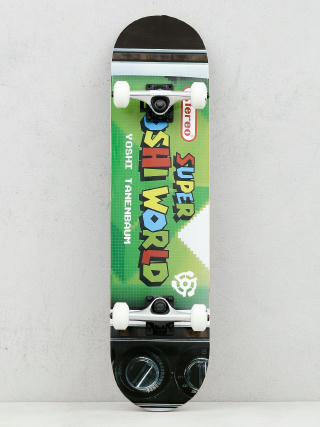 Skateboard Stereo Super Yoshi World (green/multicolor)