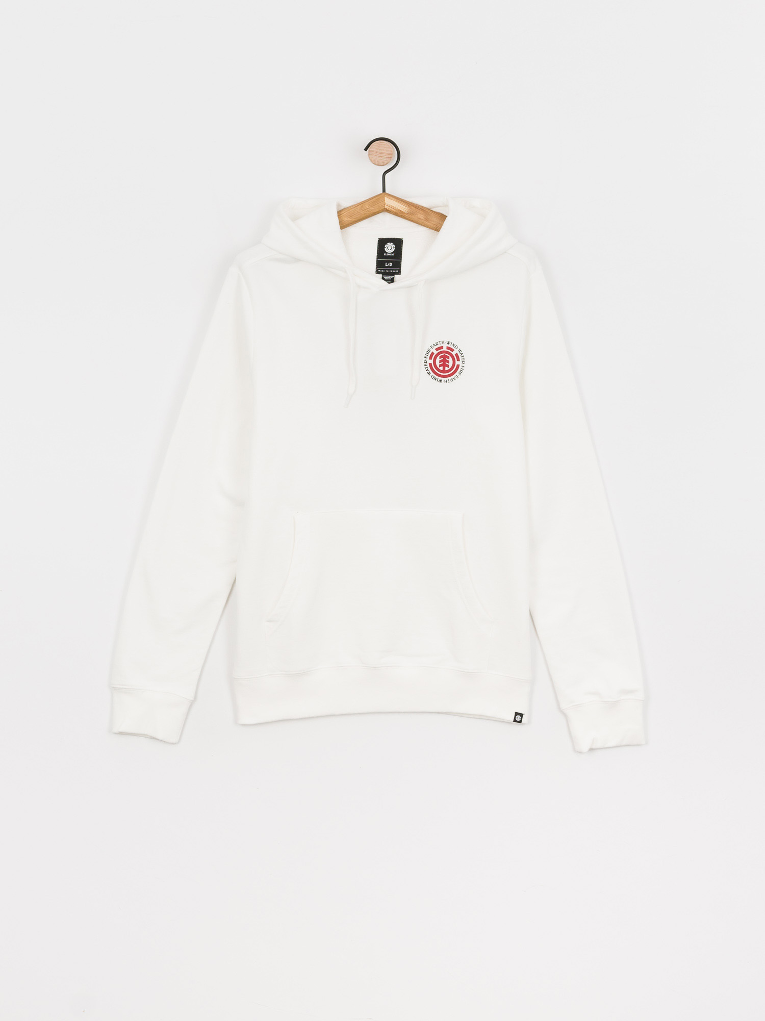 Mikina s kapucňou Element Seal Bp HD (optic white)