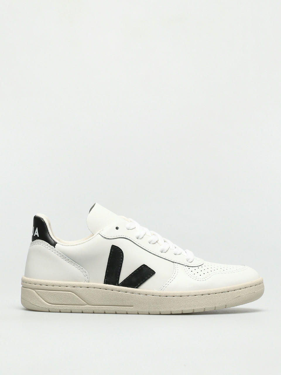 Topánky Veja V-10 Wmn (leather extra white black)