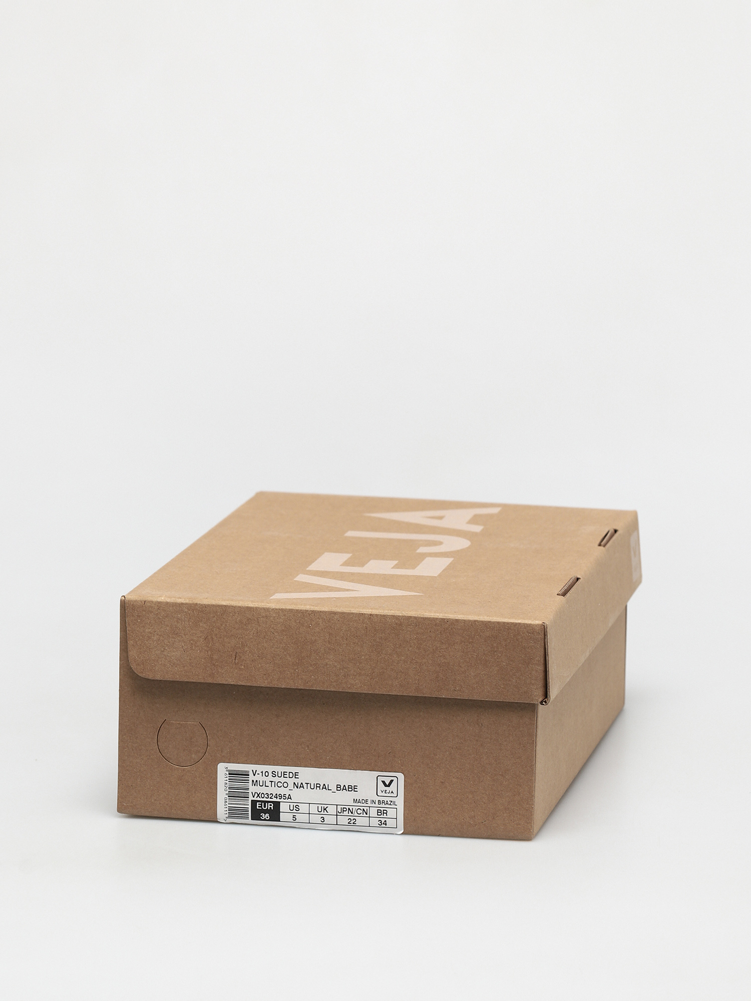 Topánky Veja V-10 Wmn (suede multico natural babe)