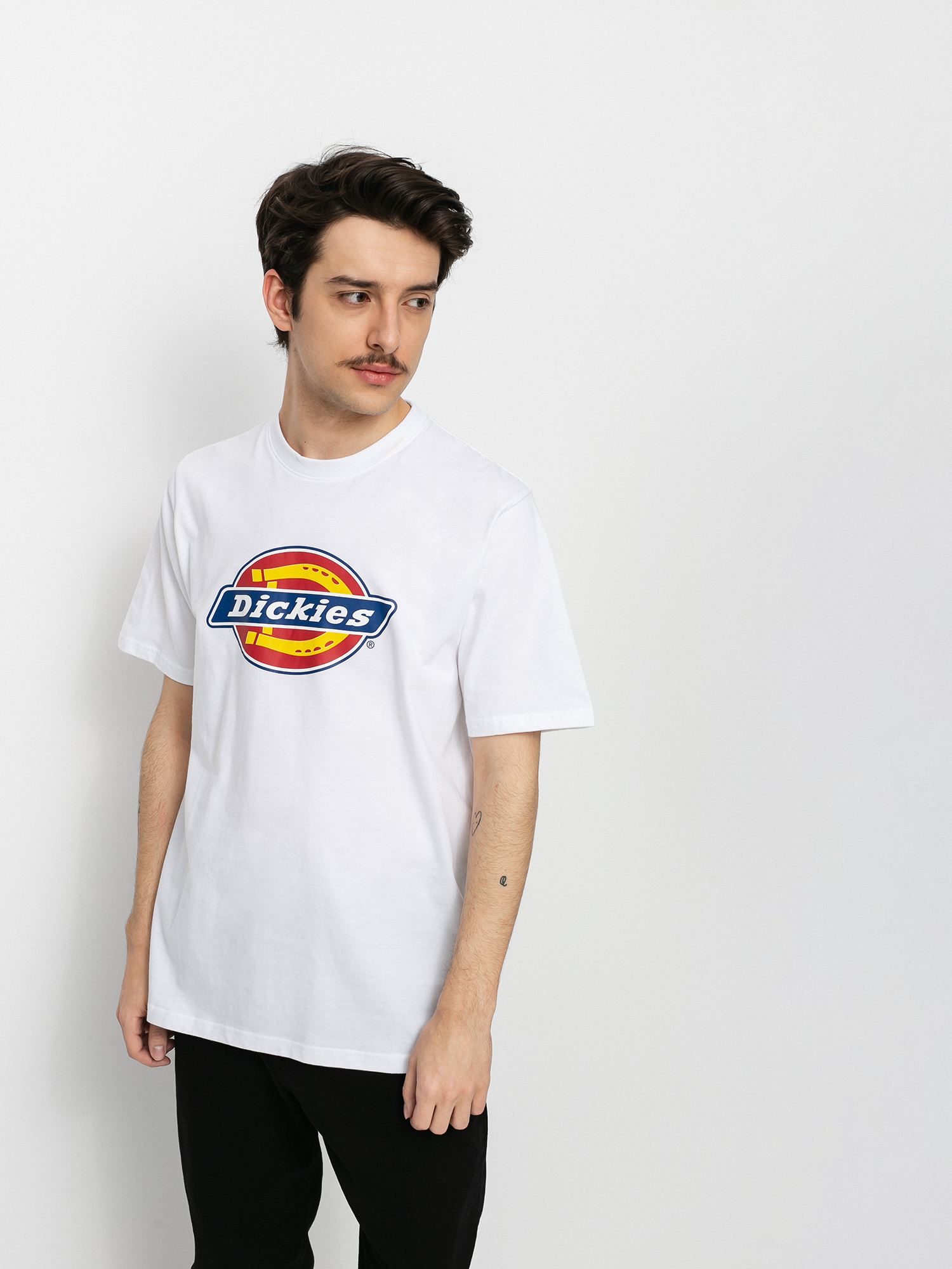 Tričko Dickies Icon Logo (white)