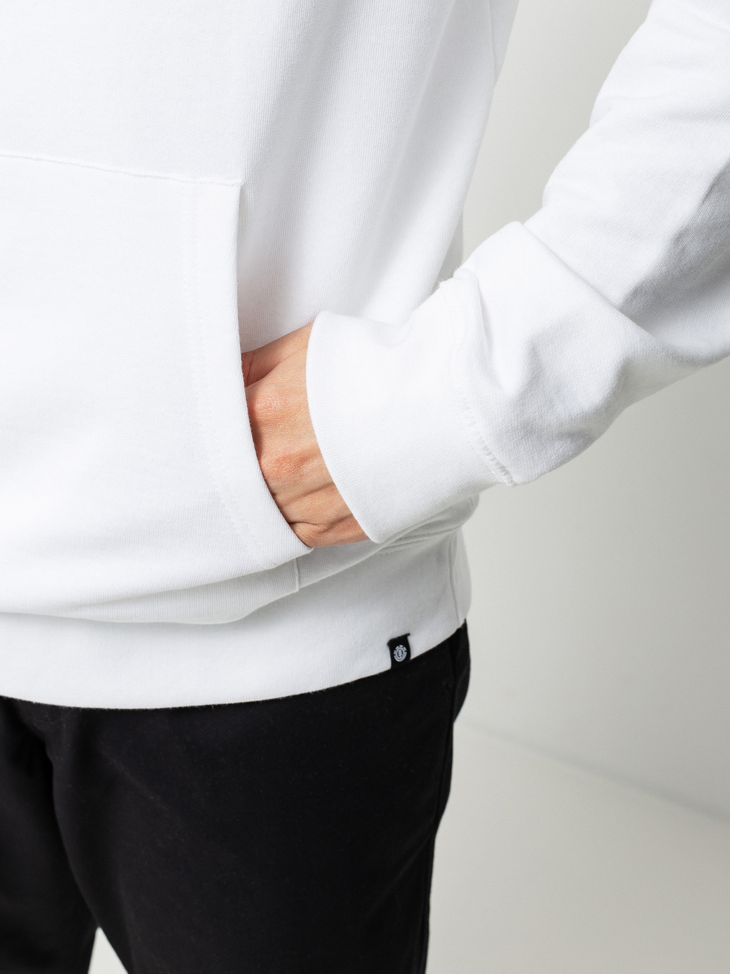 Mikina s kapucňou Element Seal Bp HD (optic white)