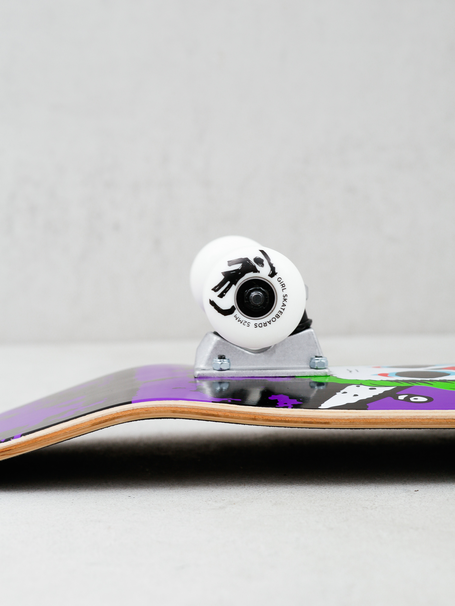 Skateboard Girl Skateboard Mike Mo Clown Pirate (black/purple/green)