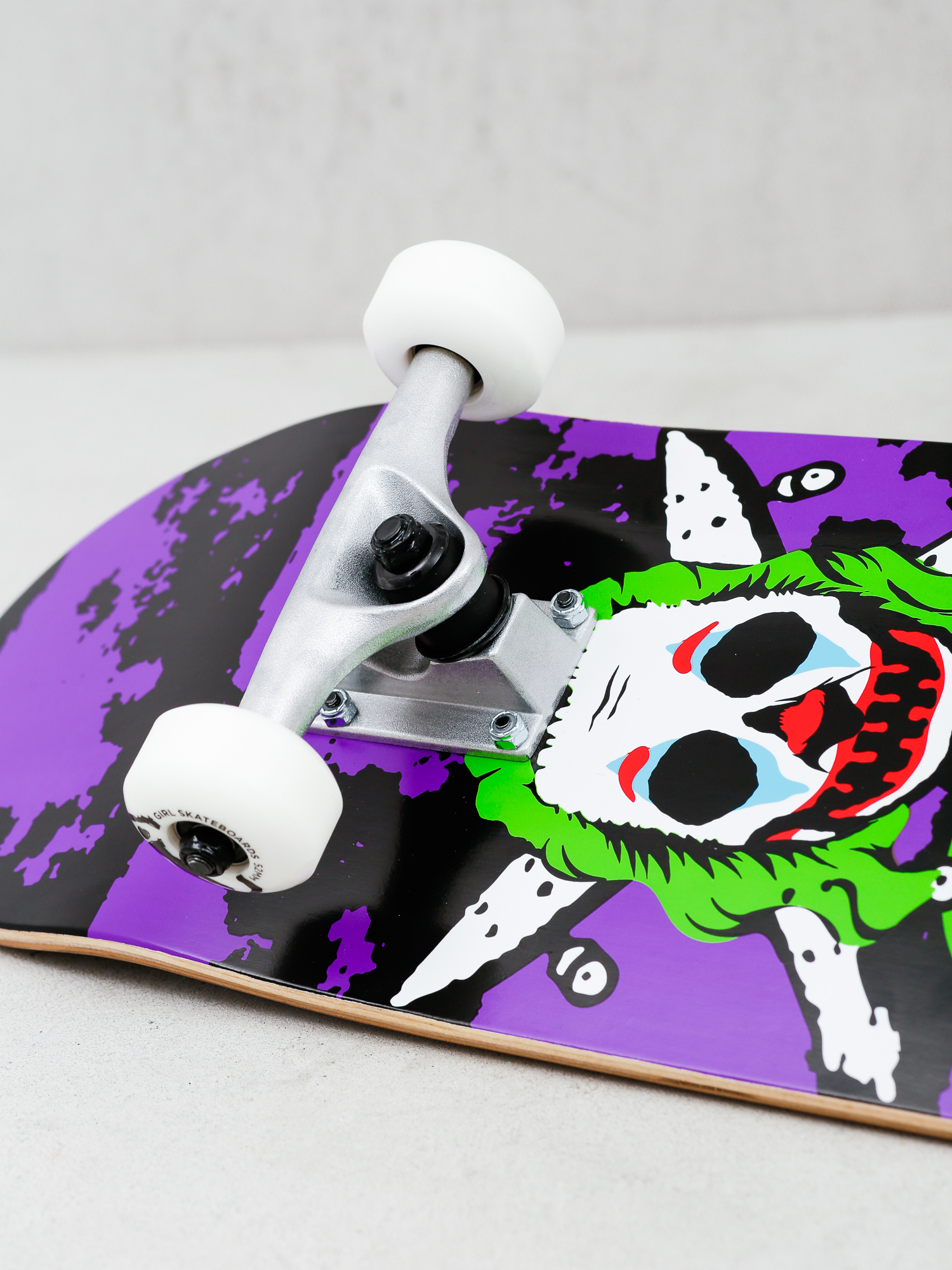 Skateboard Girl Skateboard Mike Mo Clown Pirate (black/purple/green)