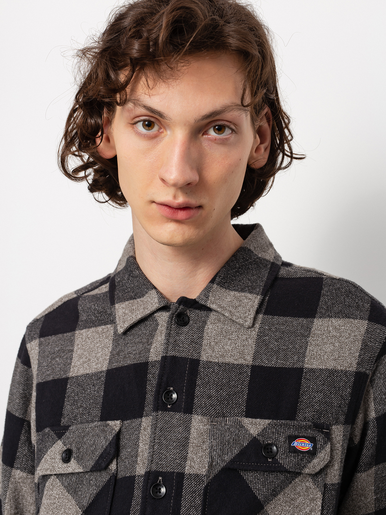 Košeľa Dickies Sacramento (grey melange)