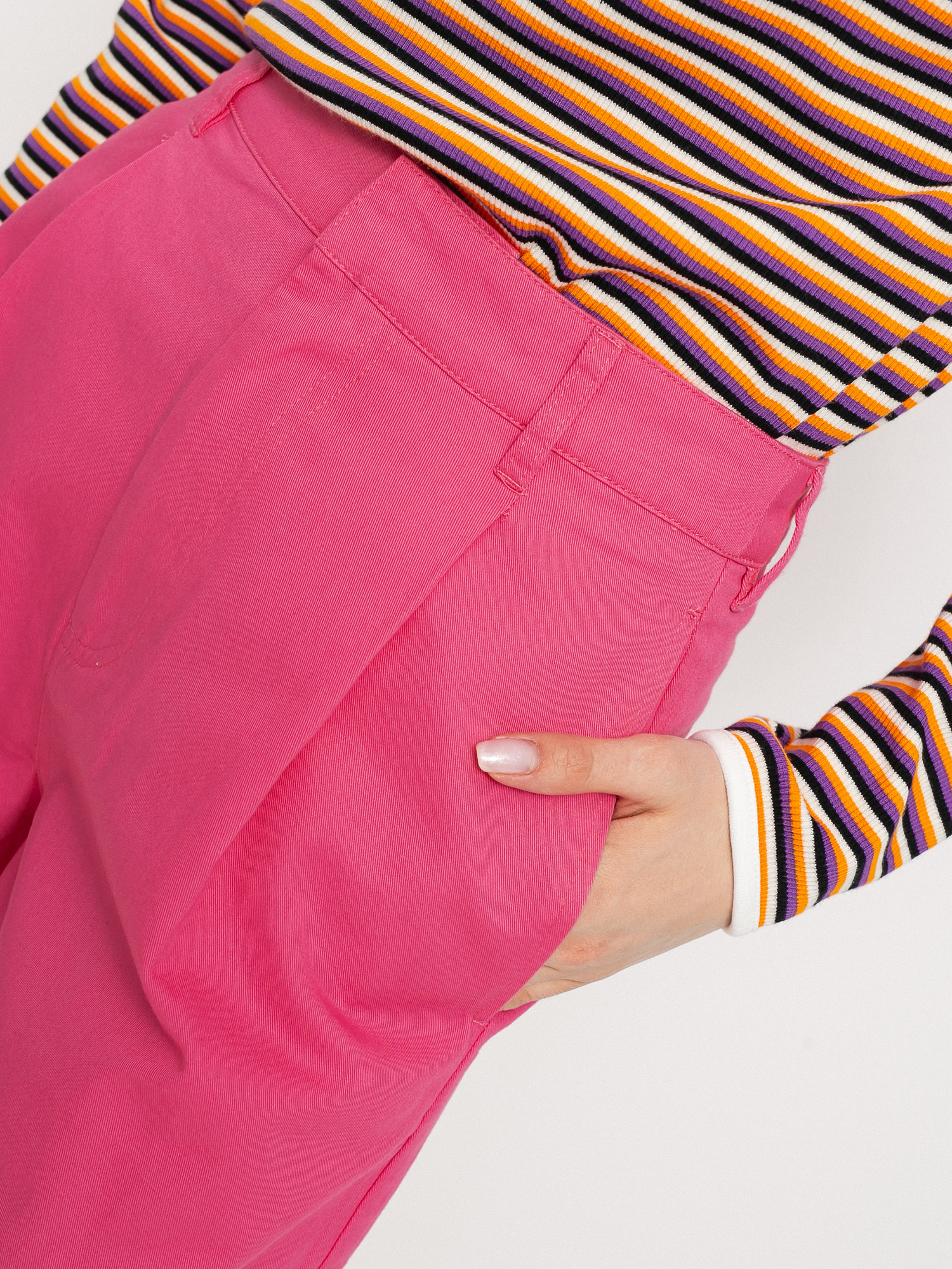 Kraťasy Stussy Lee Baggy Wmn (hot pink)