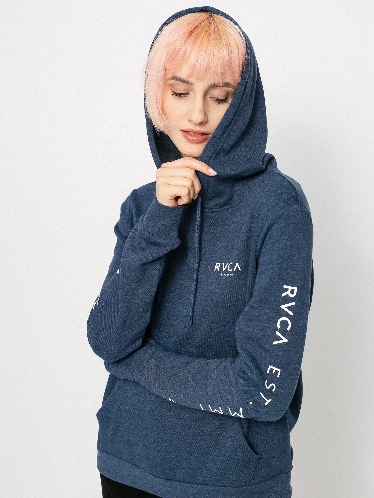Mikina s kapucňou RVCA Classic HD Wmn (ink)