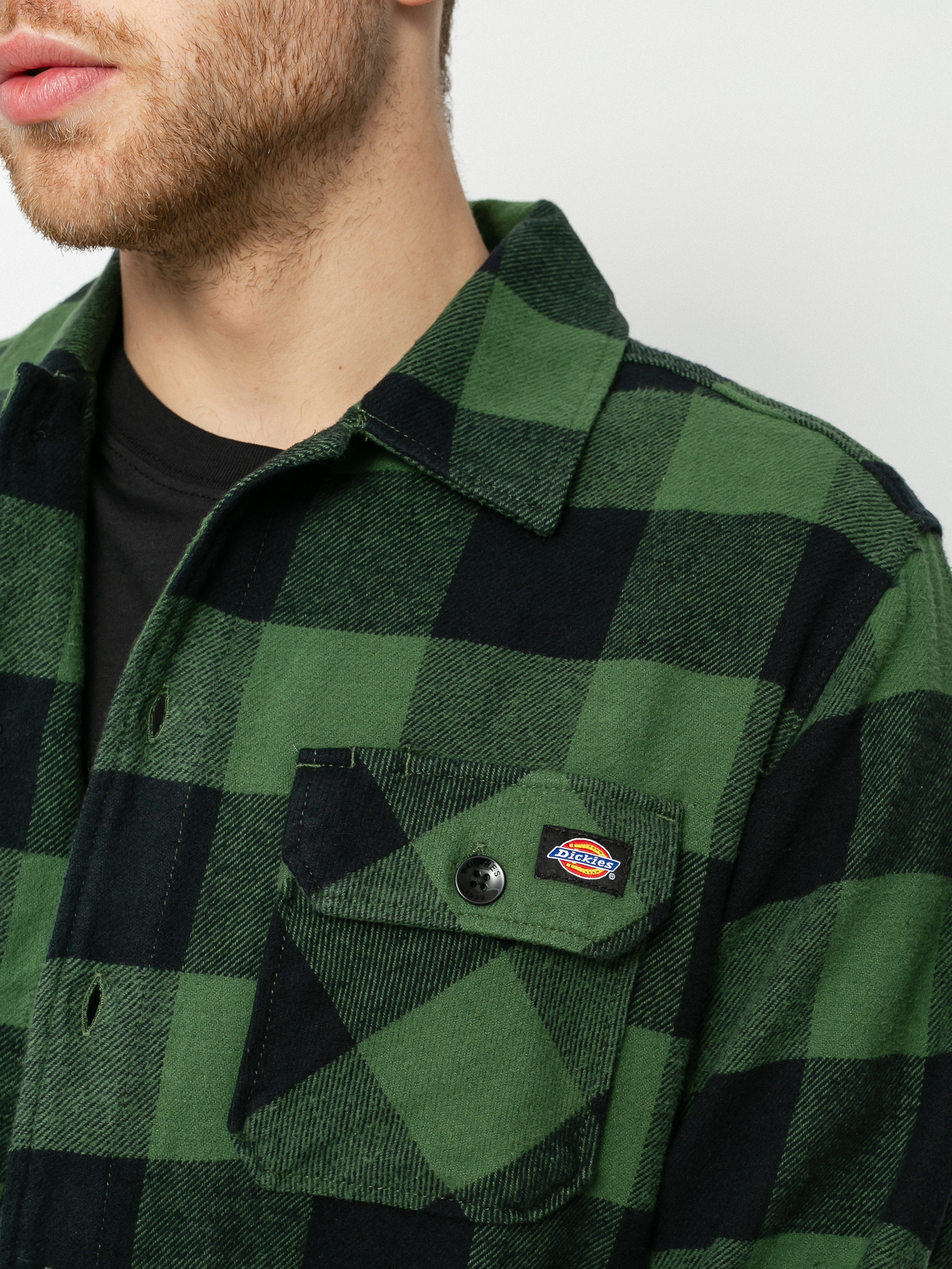 Košeľa Dickies Sacramento (pine green)