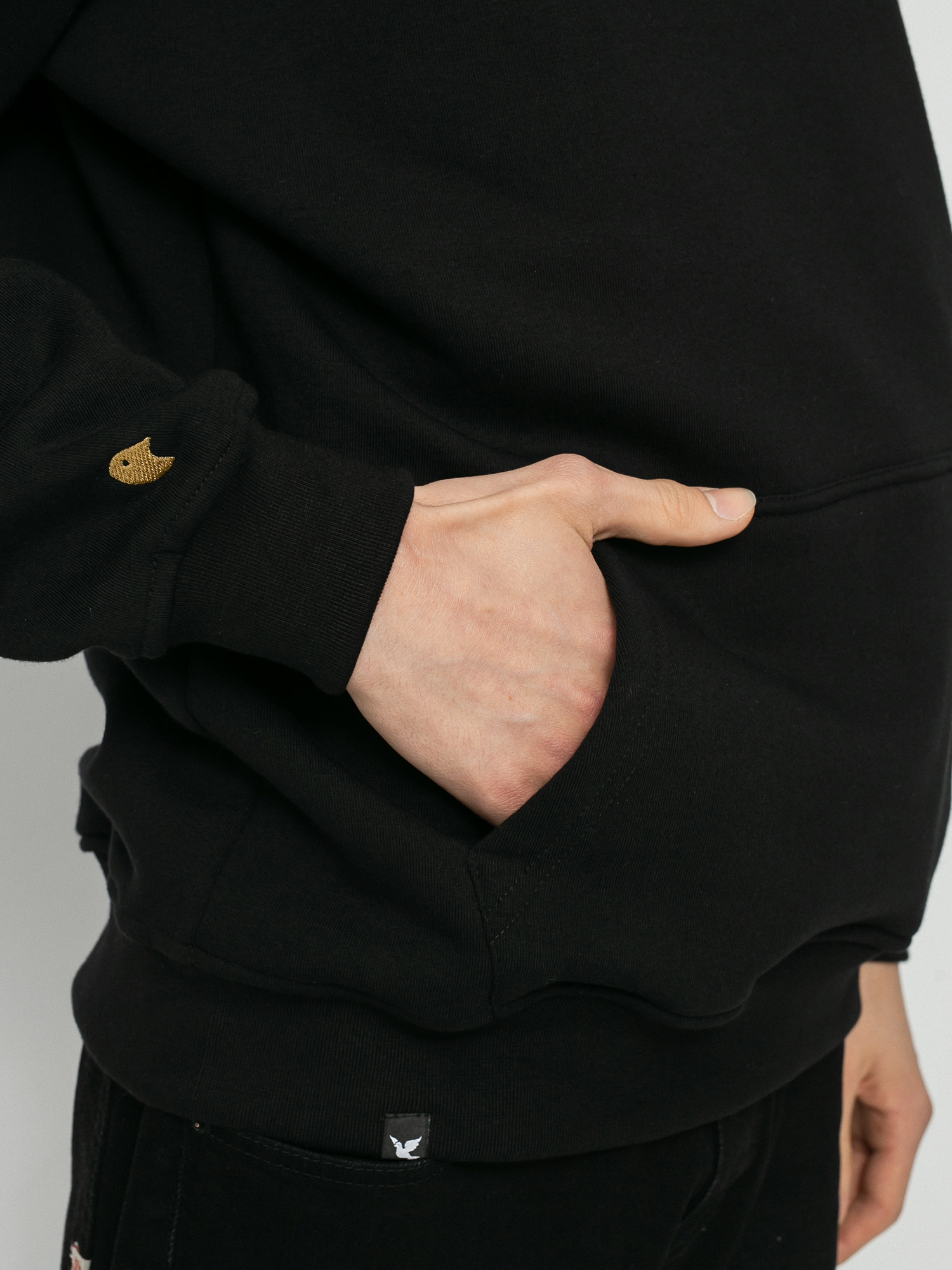 Mikina s kapucňou Nervous Classic HD (black)