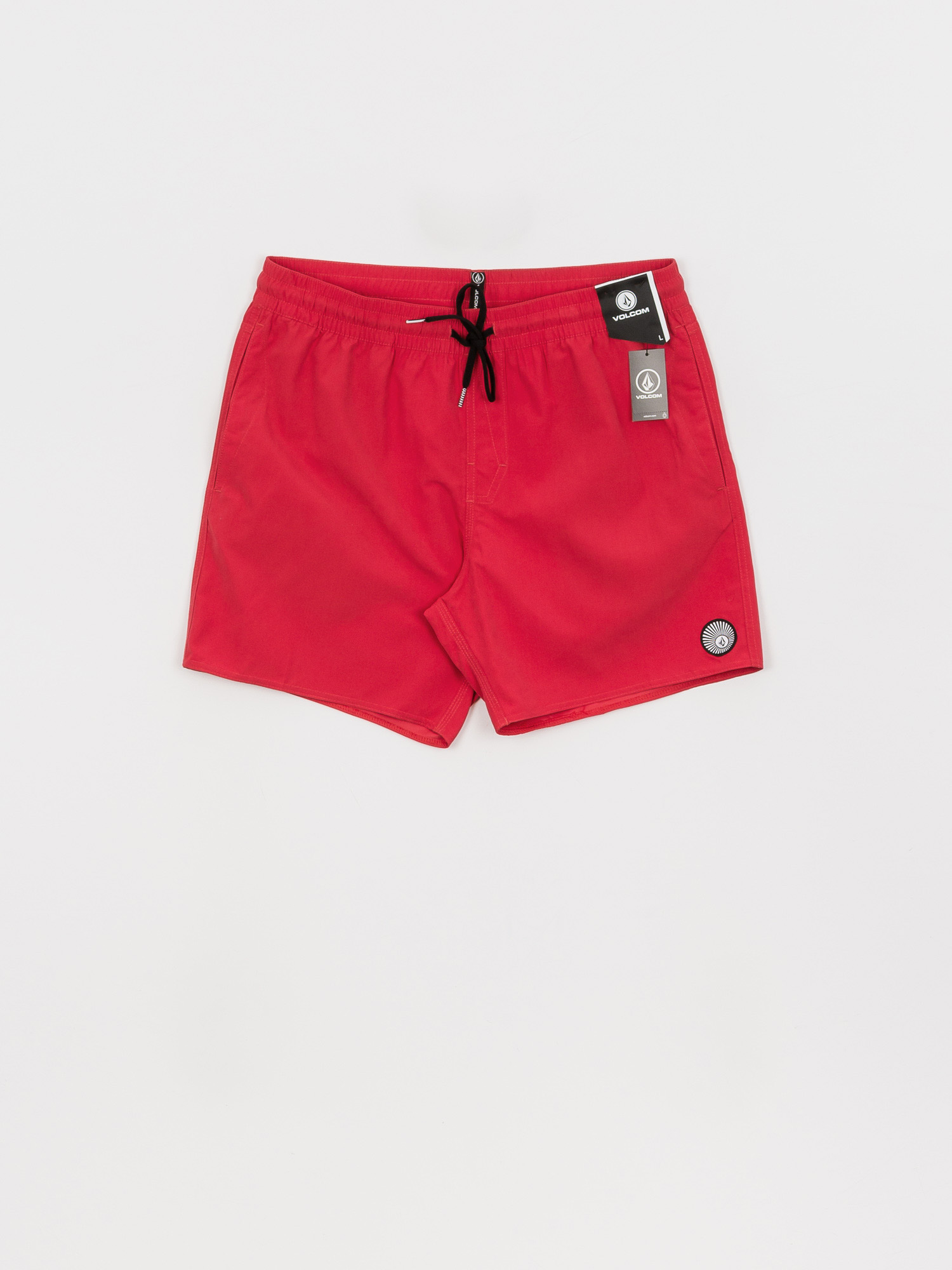 Plážové kraťasy Volcom Lido Solid Trunk 16 (carmine red)