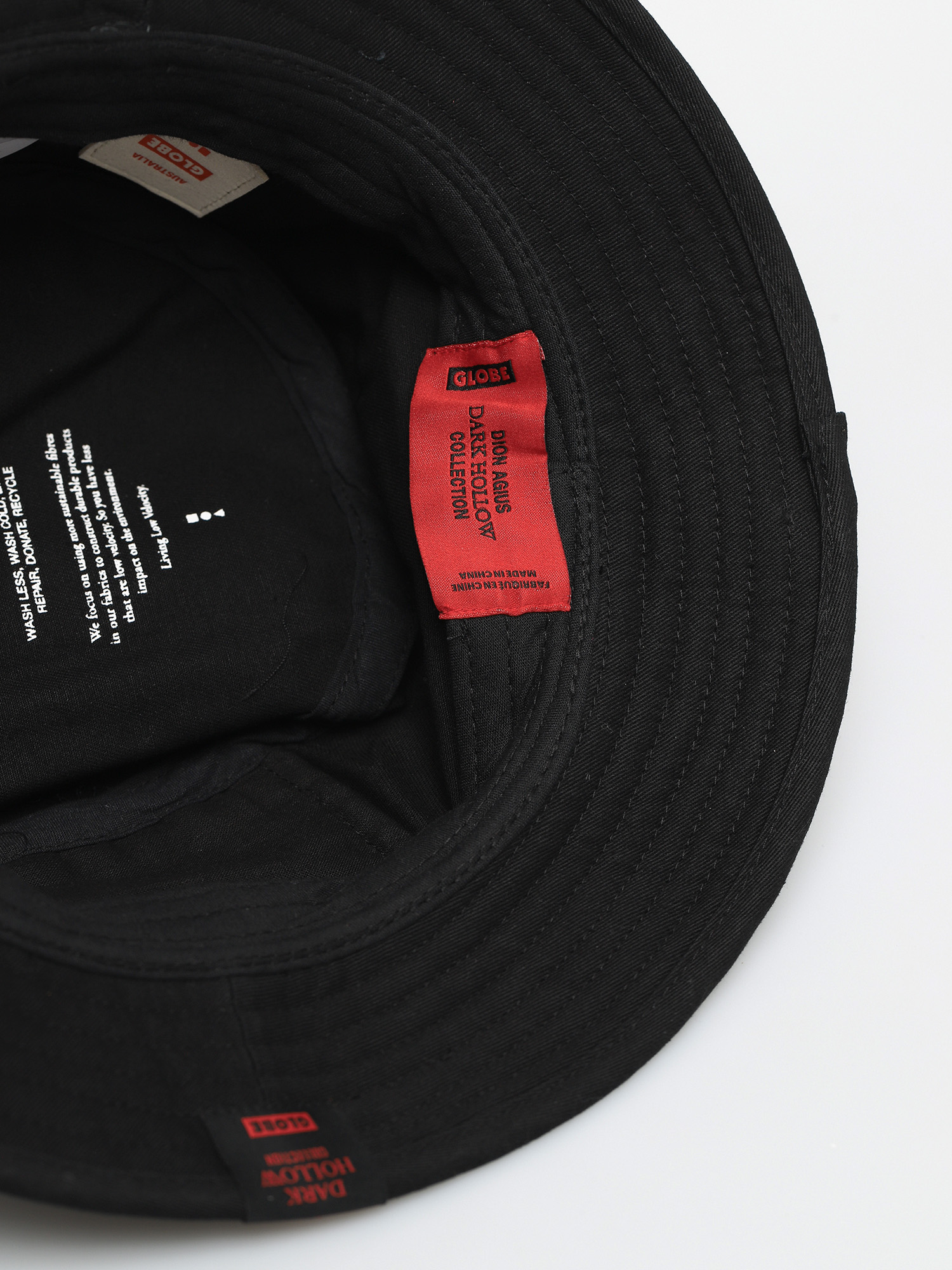Klobúk Globe Dion Agius Bucket Hat (black)