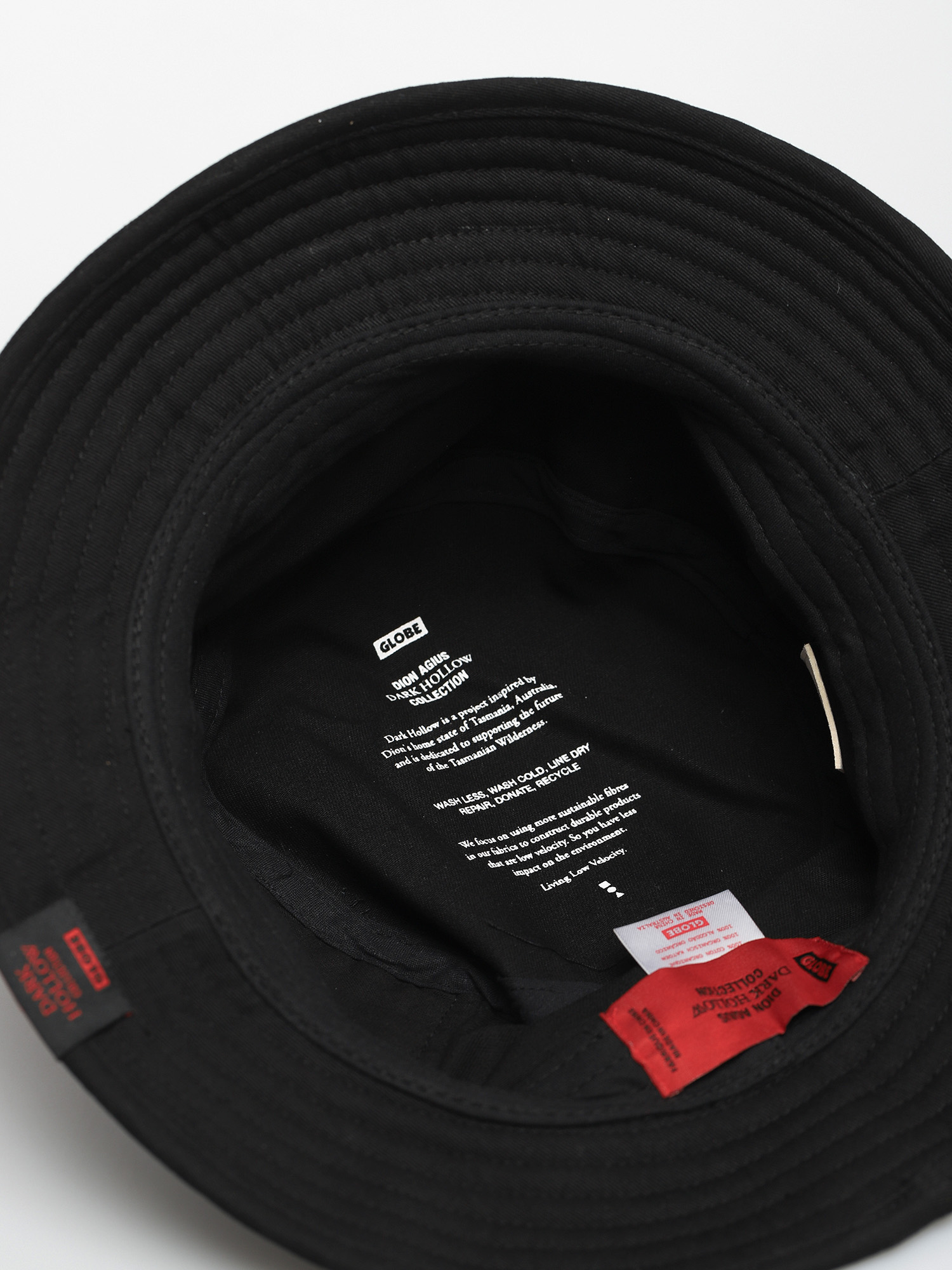 Klobúk Globe Dion Agius Bucket Hat (black)