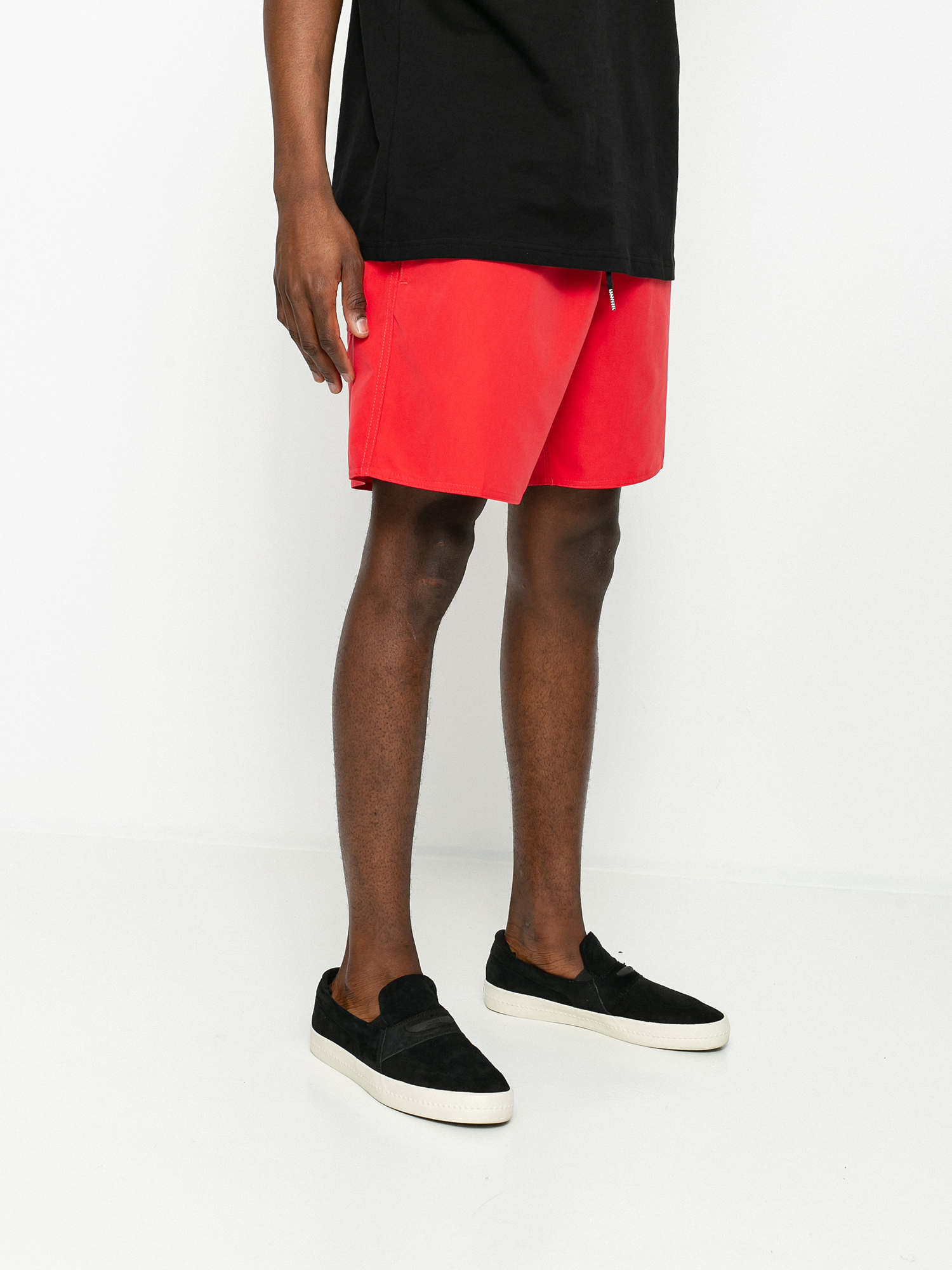 Plážové kraťasy Volcom Lido Solid Trunk 16 (carmine red)