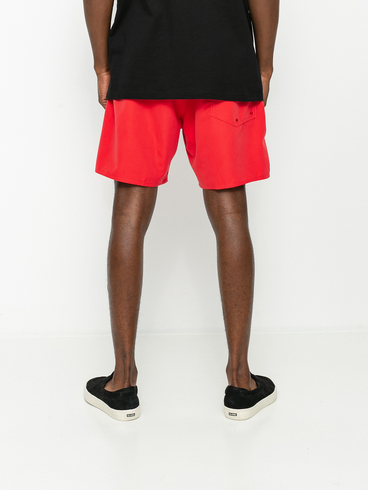 Plážové kraťasy Volcom Lido Solid Trunk 16 (carmine red)