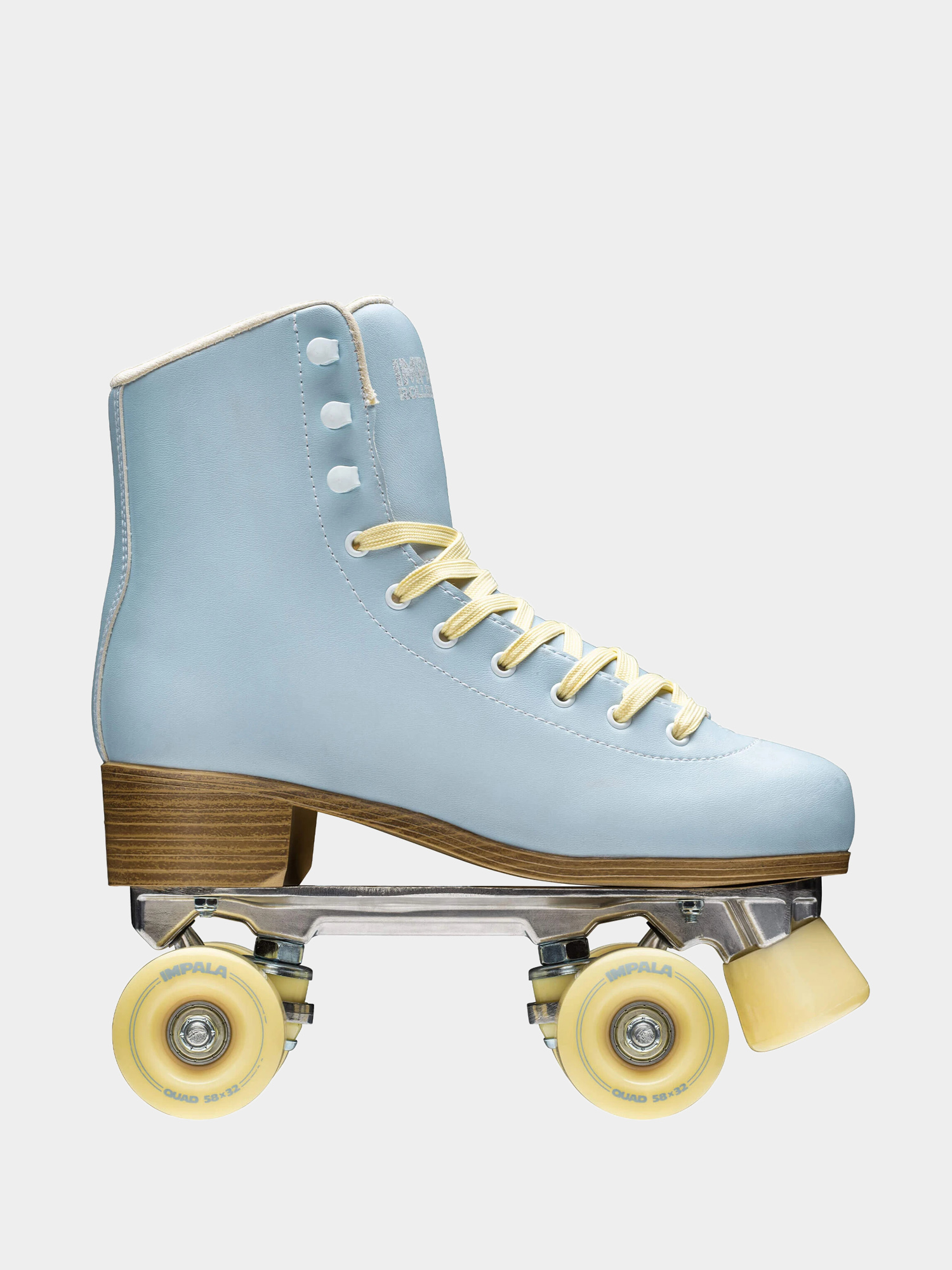 Kolieskovu00e9 koru010dule Impala Quad Skate Wmn (sky blue/yellow)