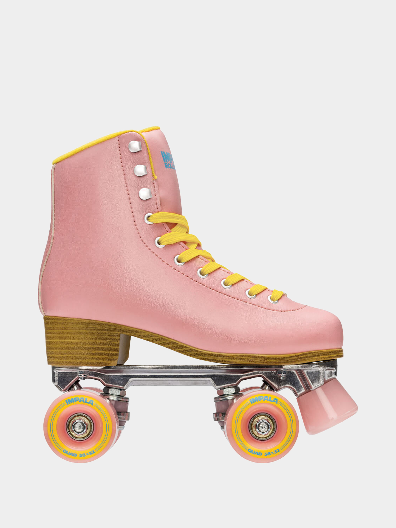 Kolieskovu00e9 koru010dule Impala Quad Skate Wmn (pink/yellow)