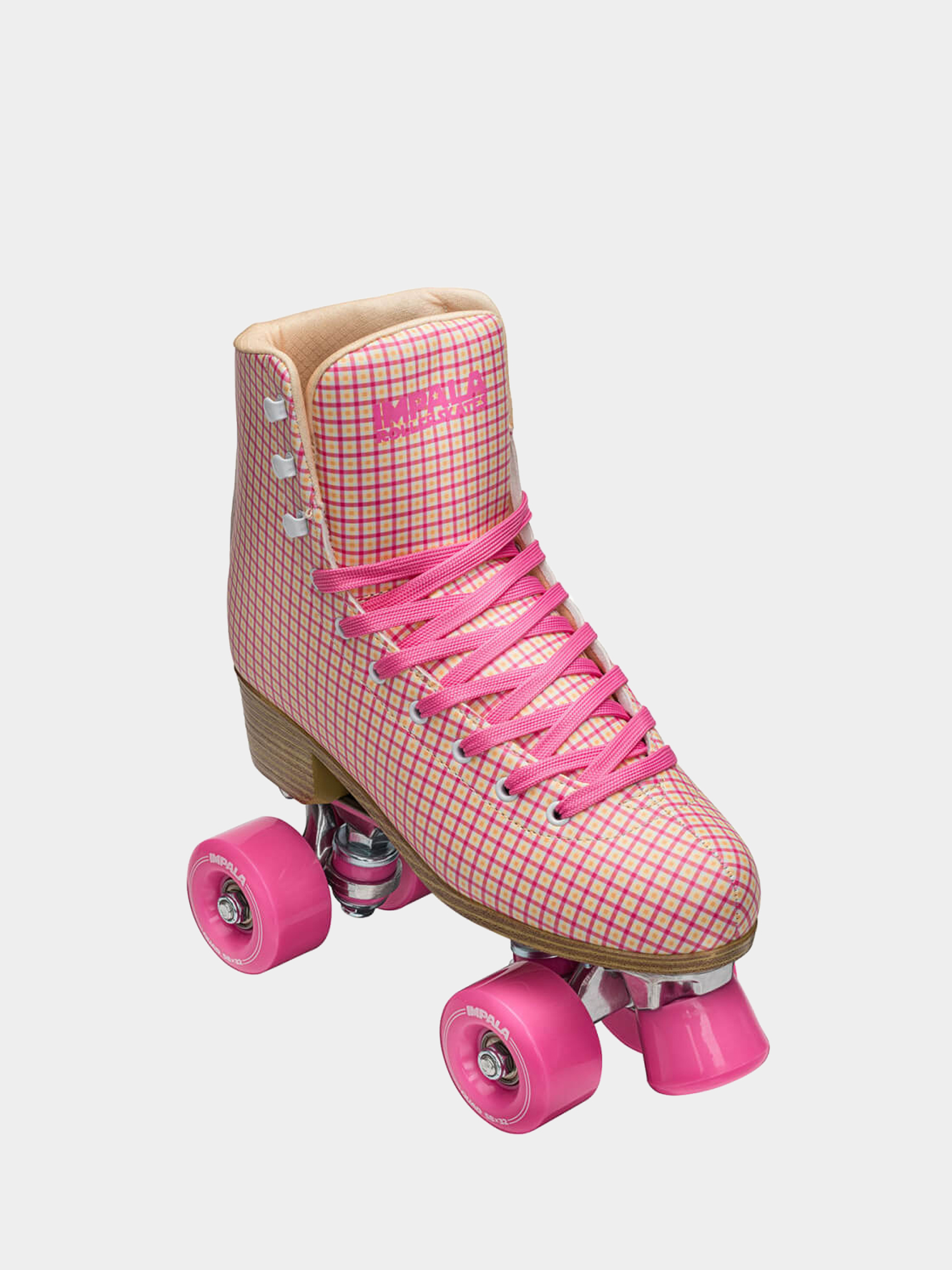 Kolieskové korčule Impala Quad Skate Wmn (pink tartan)