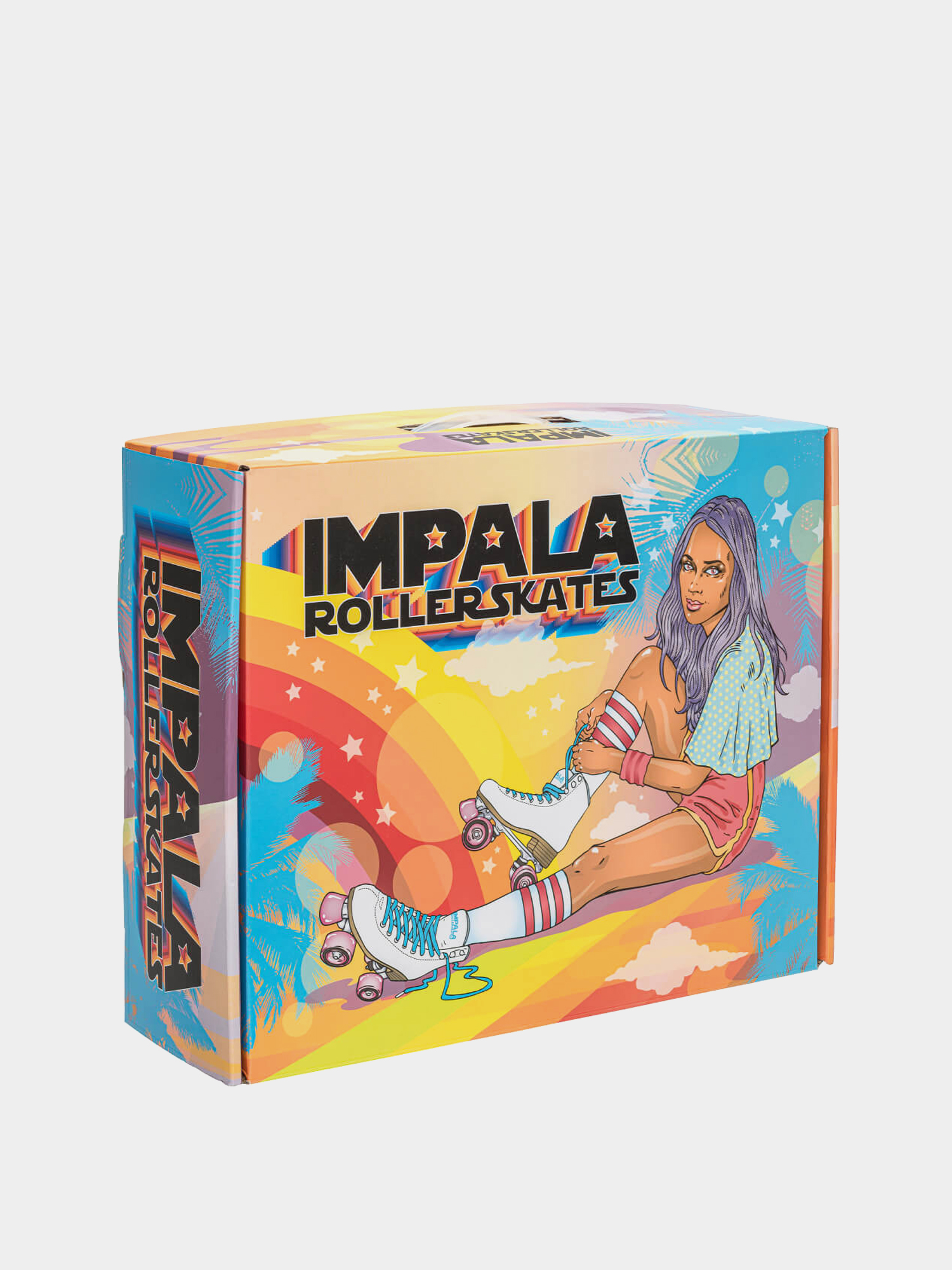 Kolieskové korčule Impala Quad Skate Wmn (pink tartan)