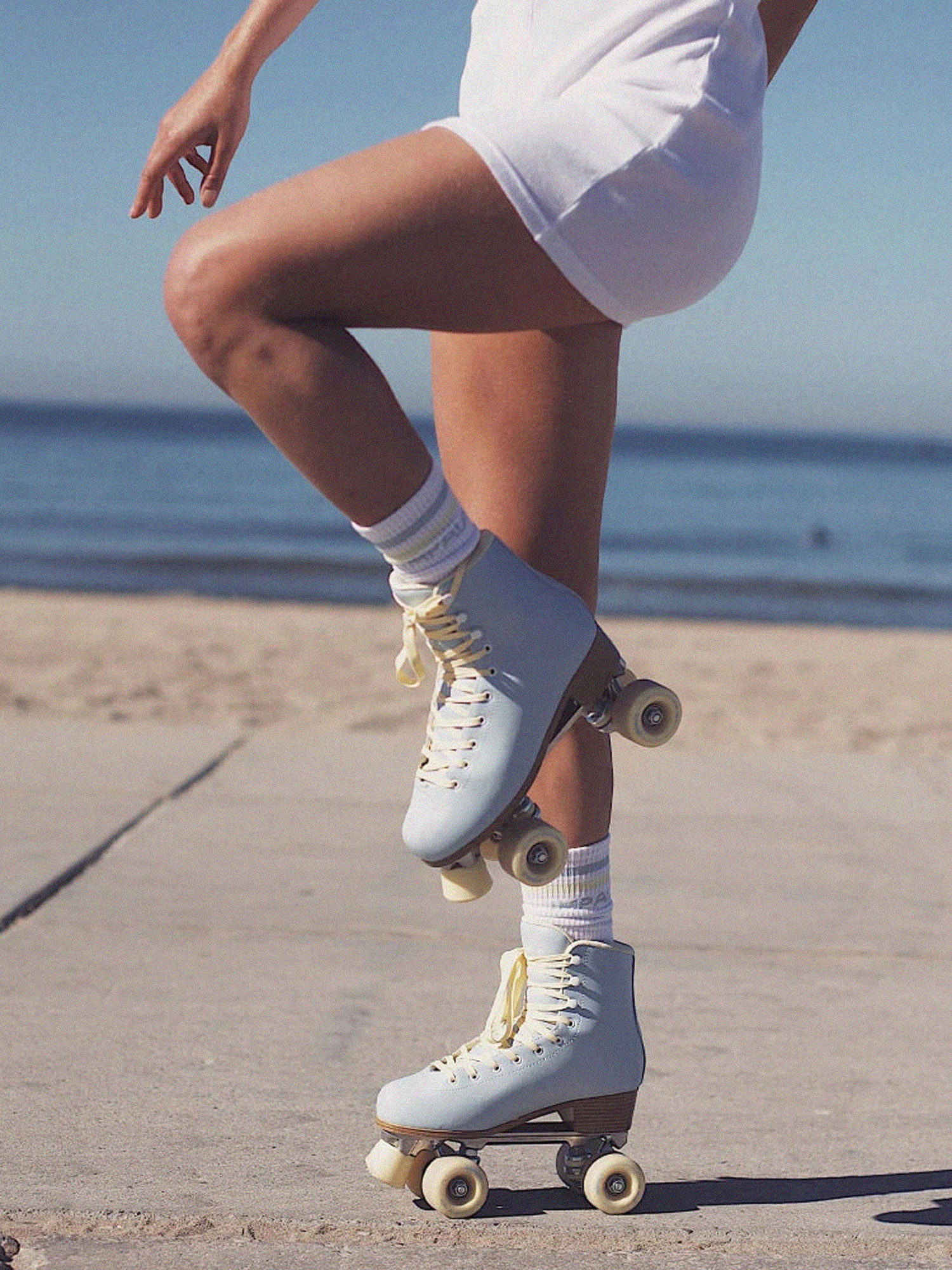 Kolieskové korčule Impala Quad Skate Wmn (sky blue/yellow)