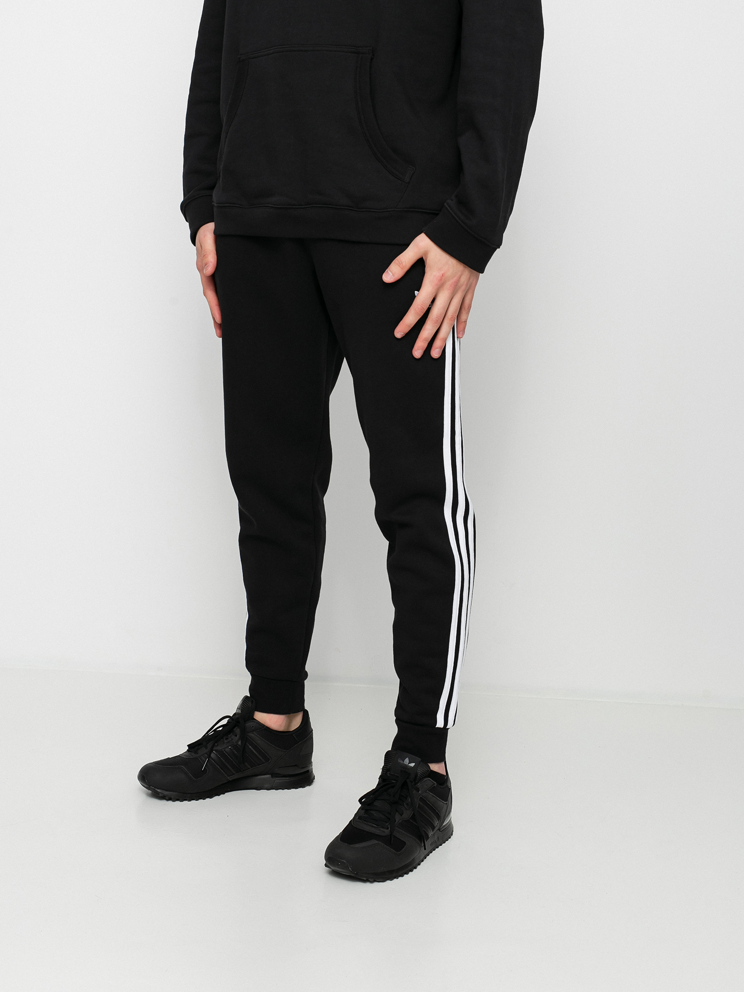 Nohavice adidas Originals 3 Stripes (black)
