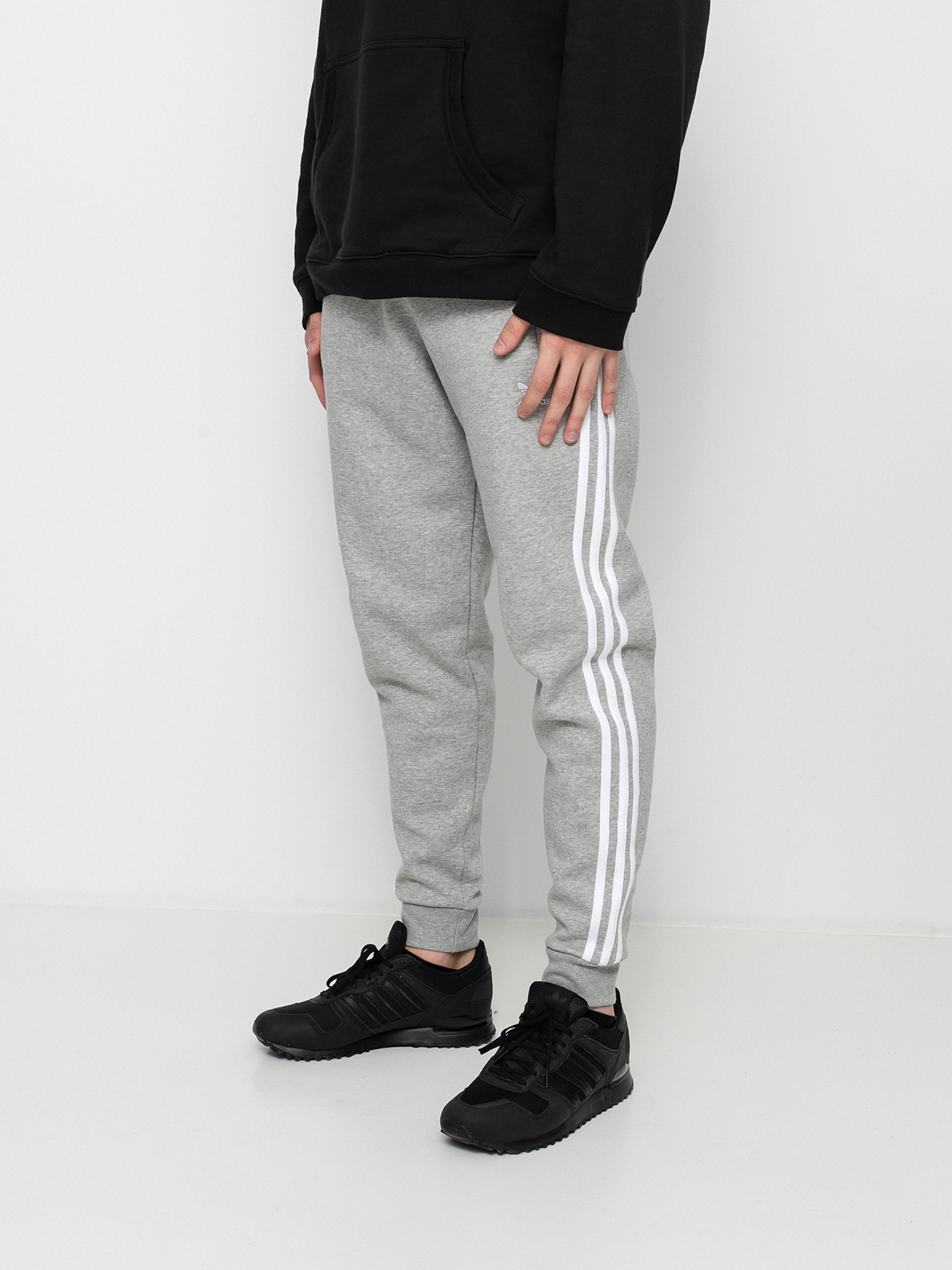 Nohavice adidas Originals 3 Stripes (mgreyh)