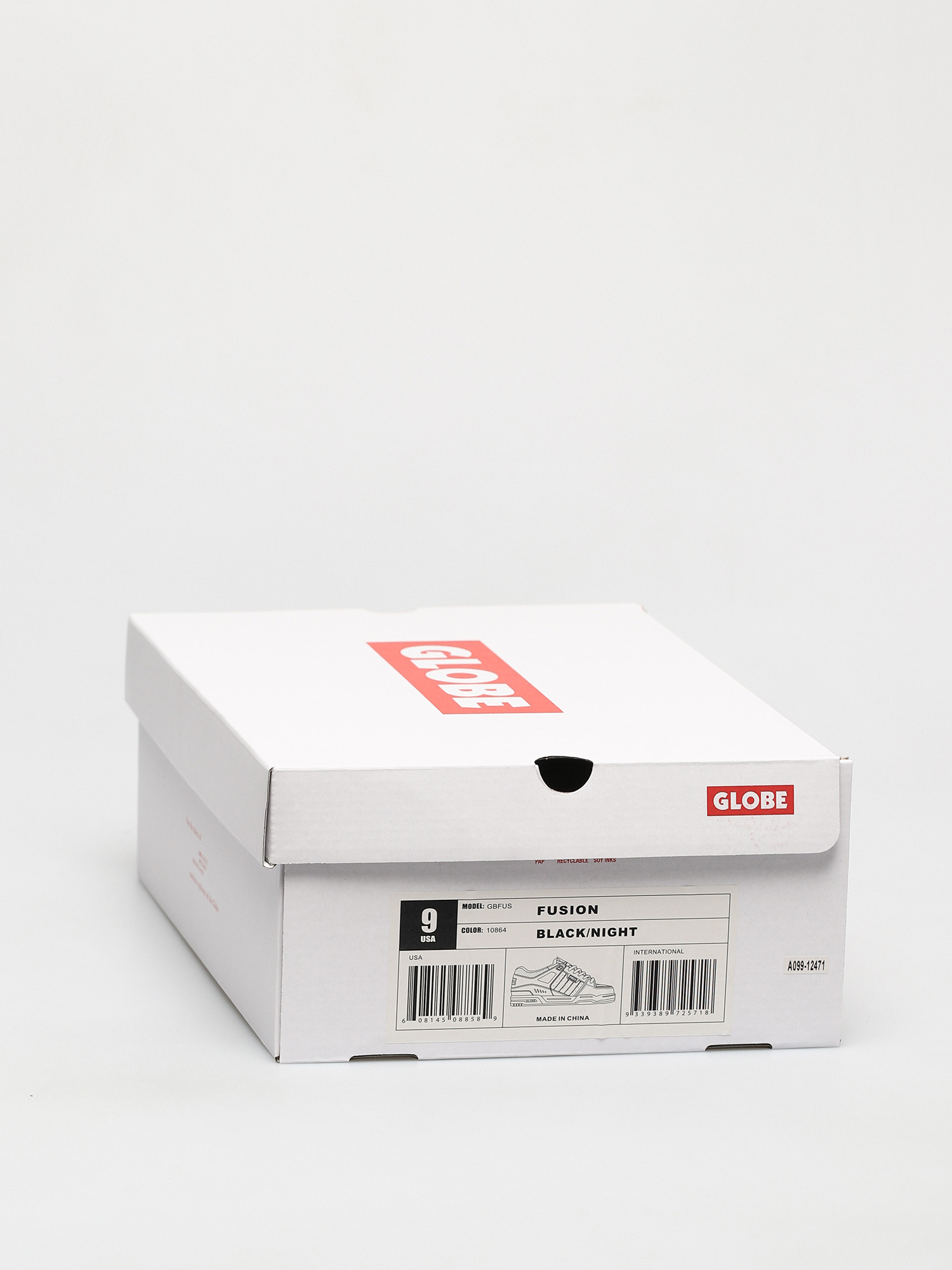 Topánky Globe Fusion (black/night)