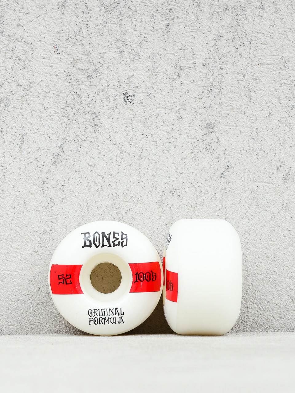 Kolieska Bones Og Formula V4 Wide 100A (white/red)