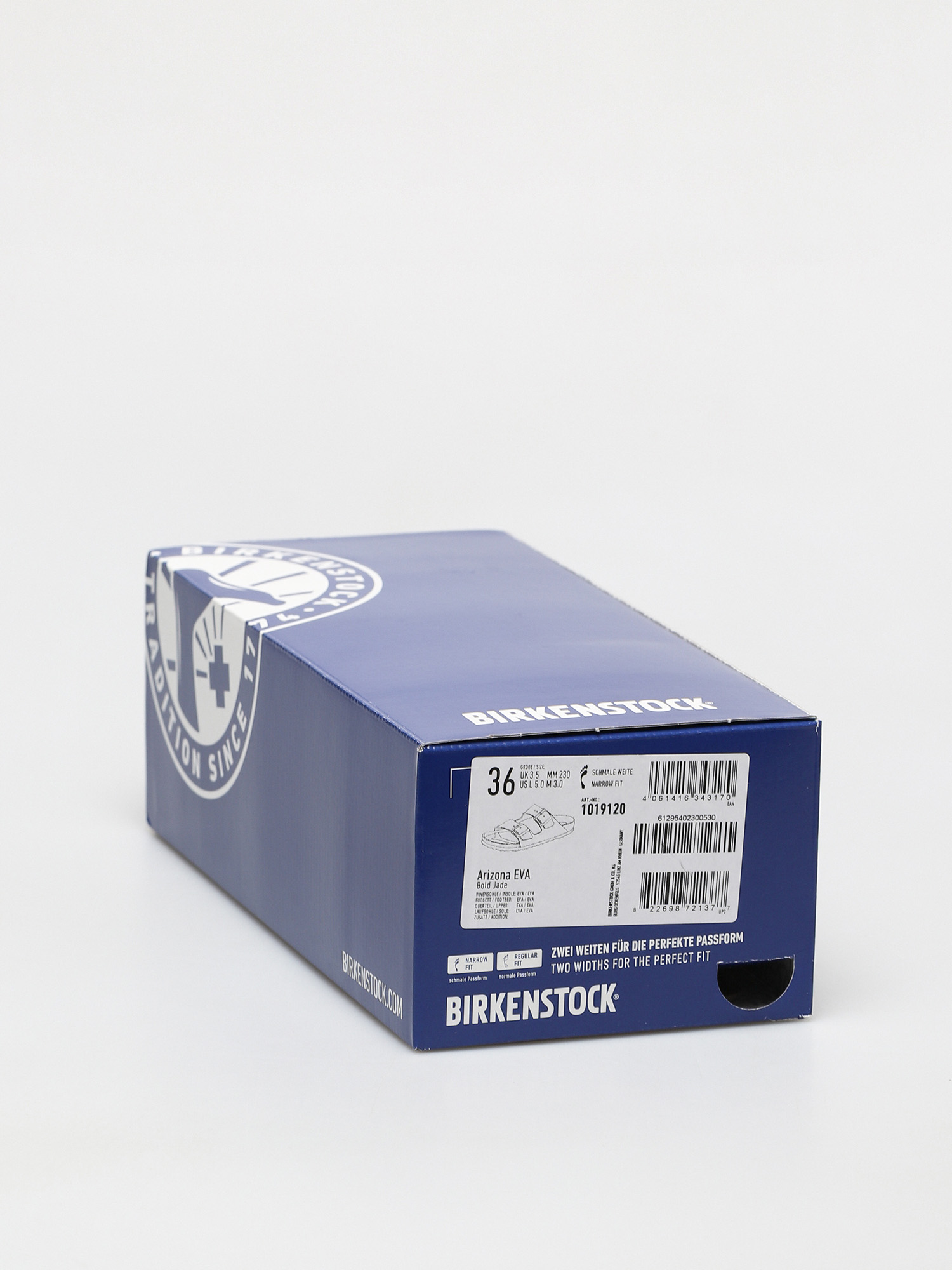 Šľapky Birkenstock Arizona Eva Narrow Wmn (beach bold jade)