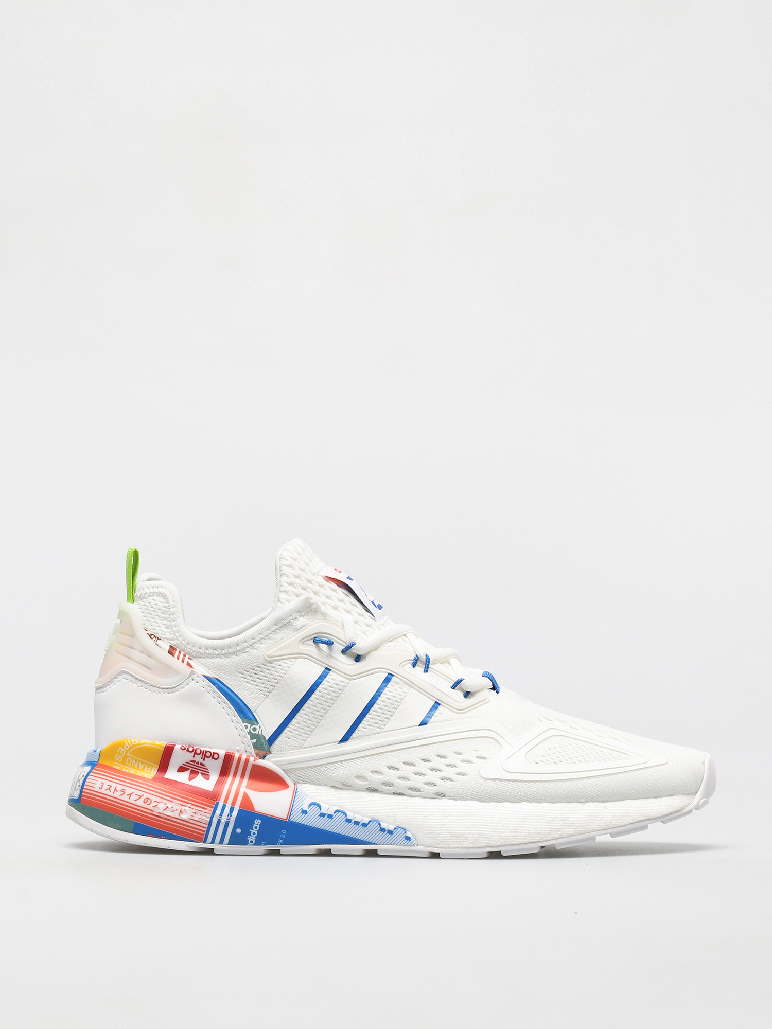 Topánky adidas Originals Zx 2K Boost (ftwwht/blue/orange)