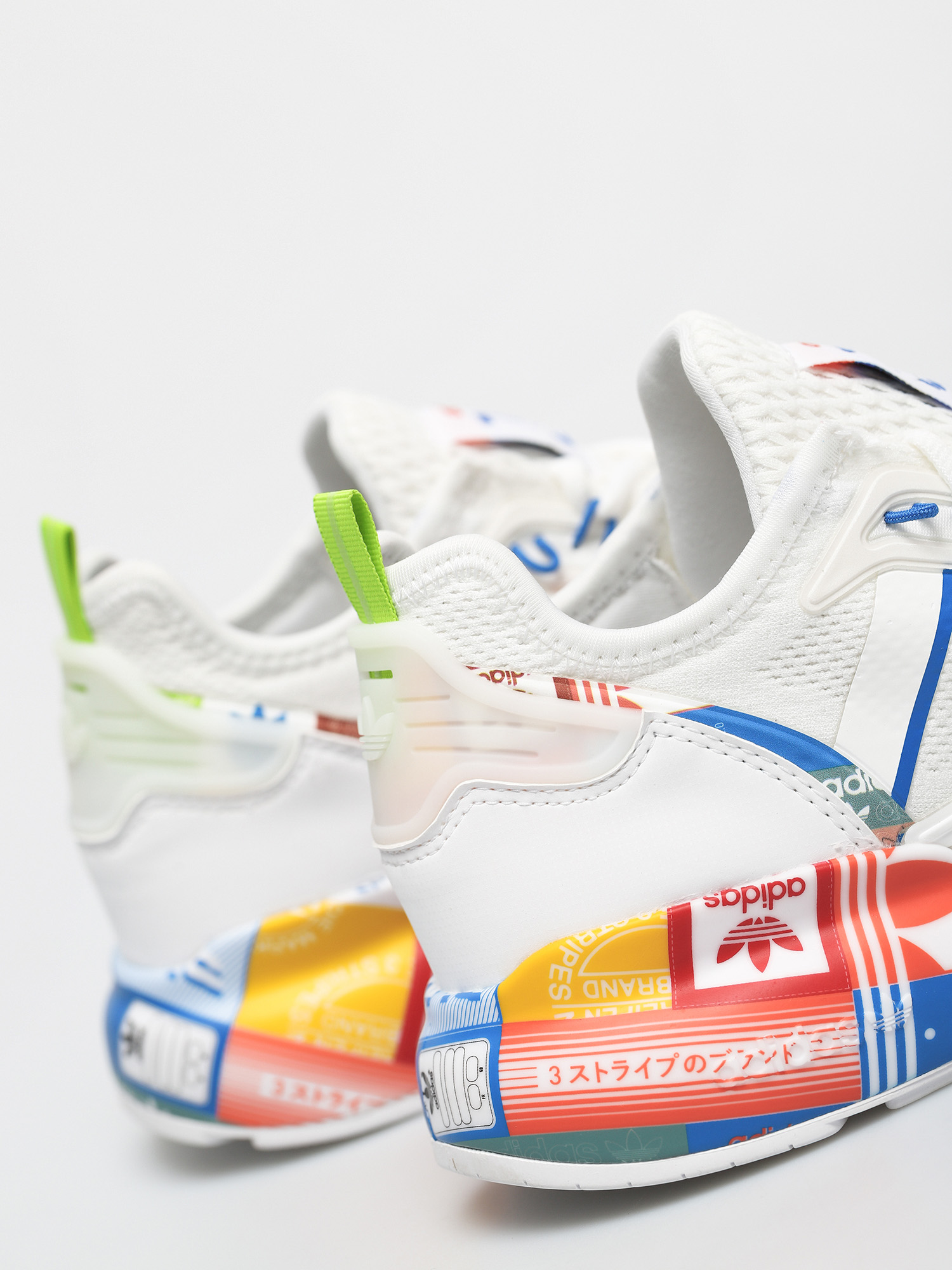 Topánky adidas Originals Zx 2K Boost (ftwwht/blue/orange)