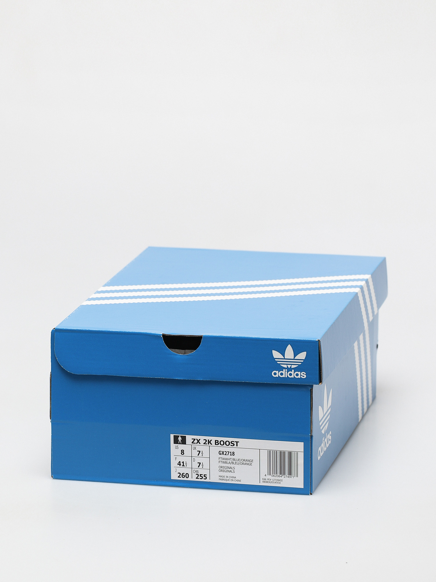 Topánky adidas Originals Zx 2K Boost (ftwwht/blue/orange)