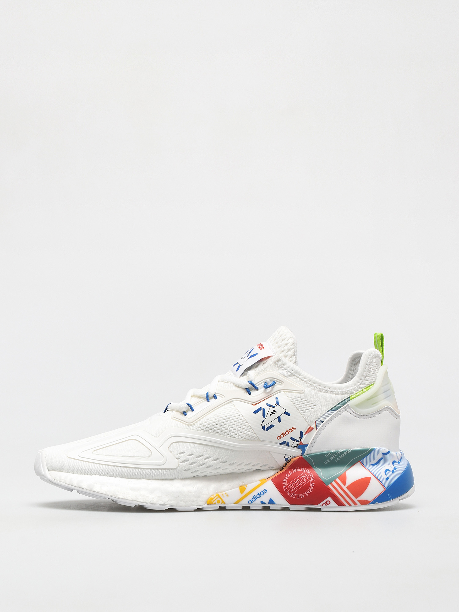 Topánky adidas Originals Zx 2K Boost (ftwwht/blue/orange)