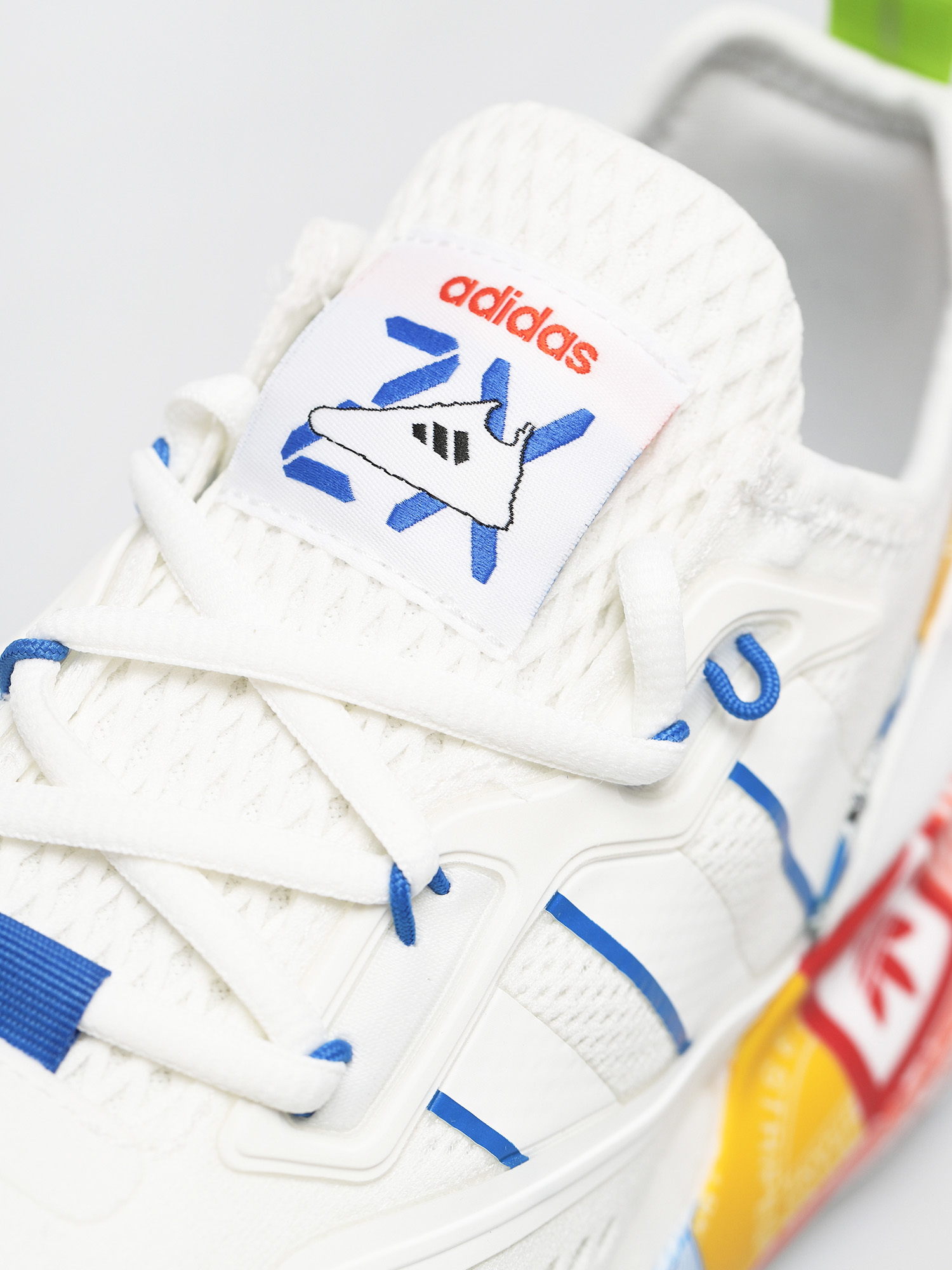 Topánky adidas Originals Zx 2K Boost (ftwwht/blue/orange)