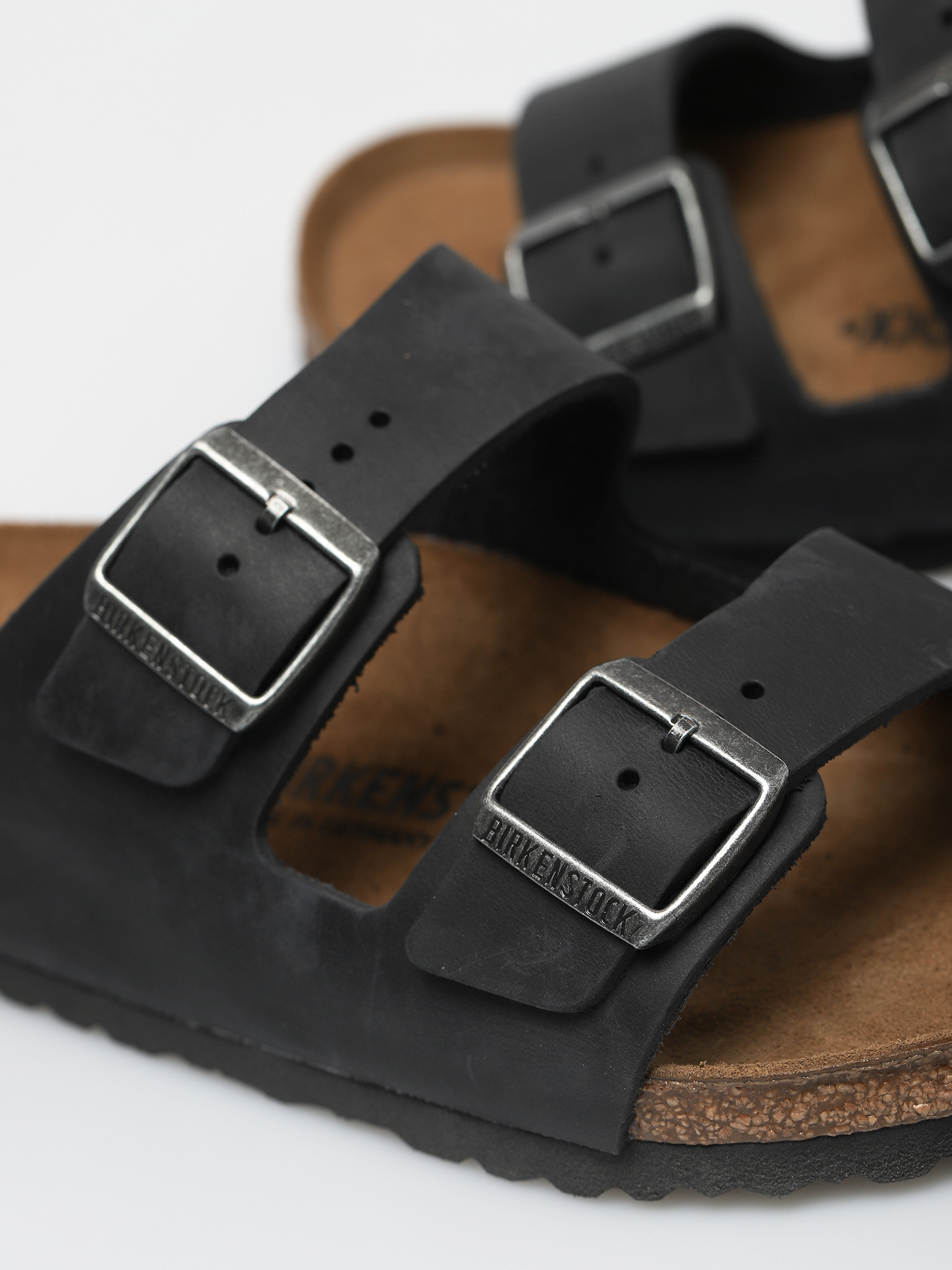 Šľapky Birkenstock Arizona Regular (nu oiled black)