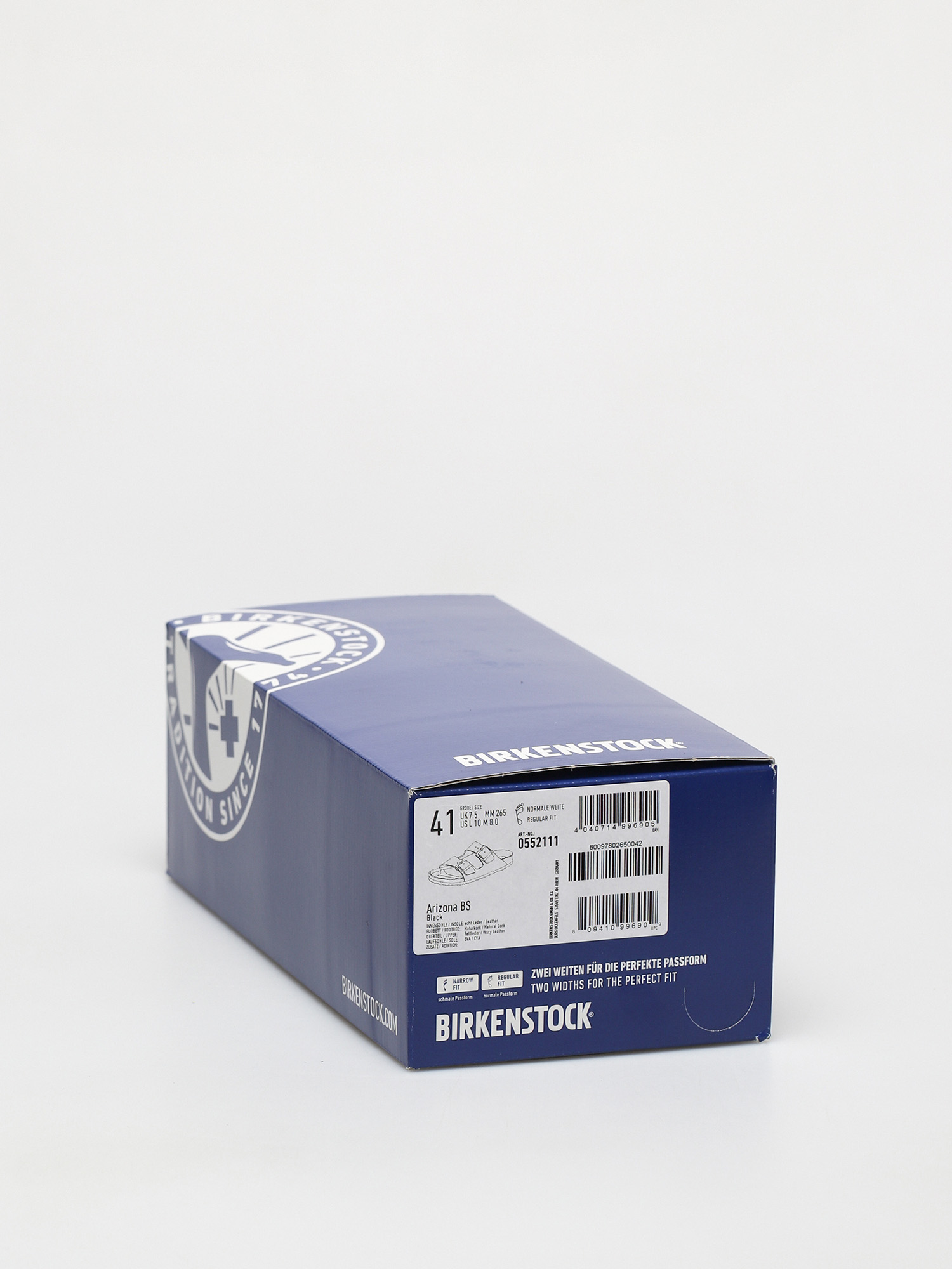 Šľapky Birkenstock Arizona Regular (nu oiled black)