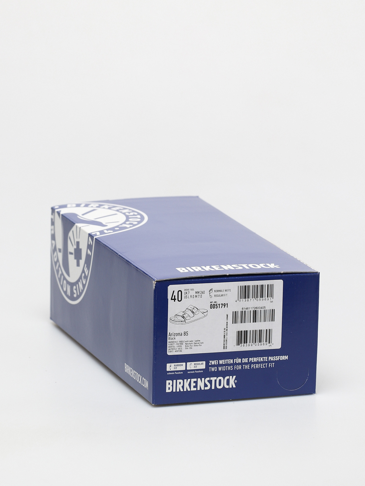 Šľapky Birkenstock Arizona Regular (bf black)