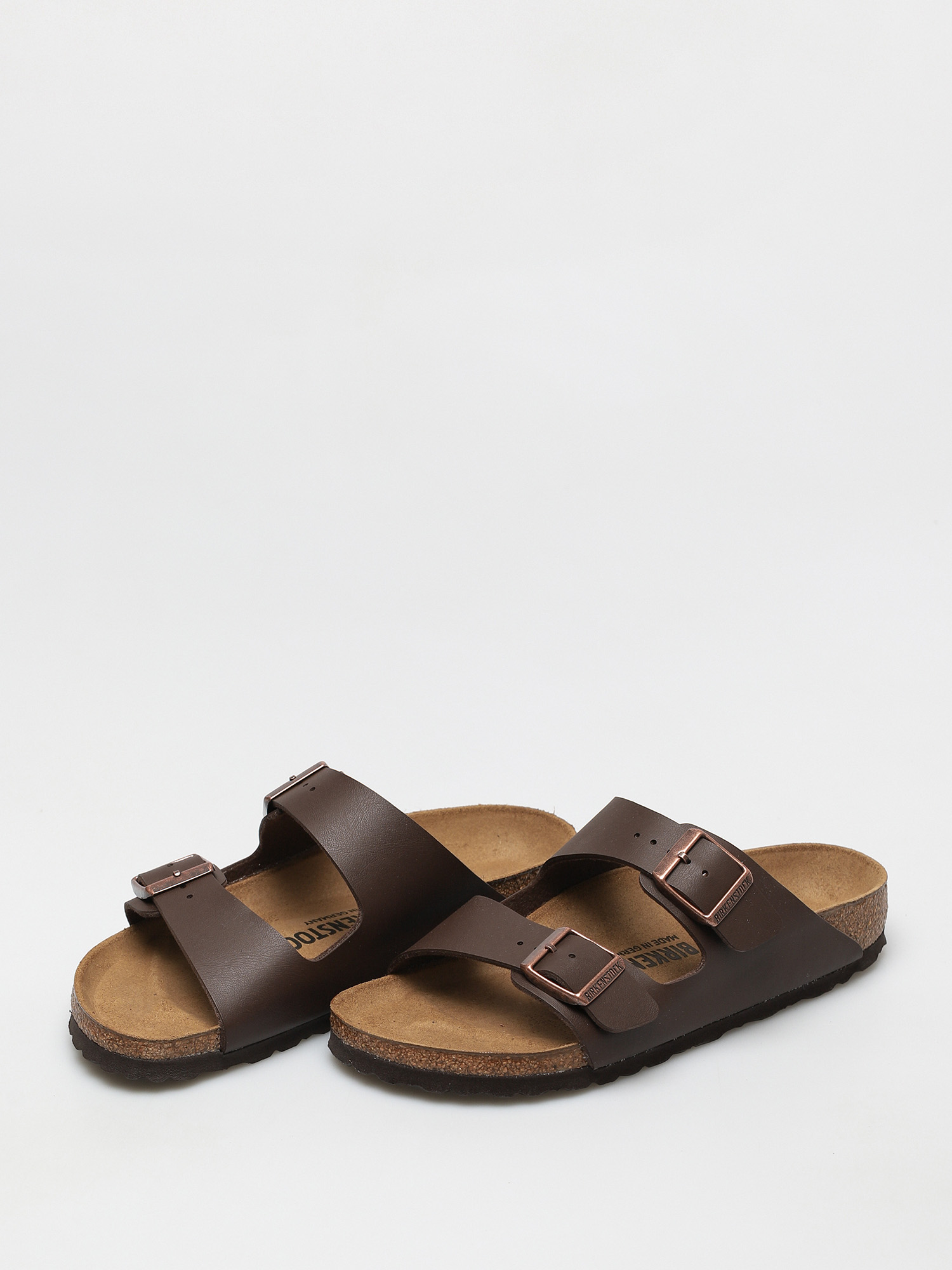 Šľapky Birkenstock Arizona Narrow Wmn (bf dark brown)