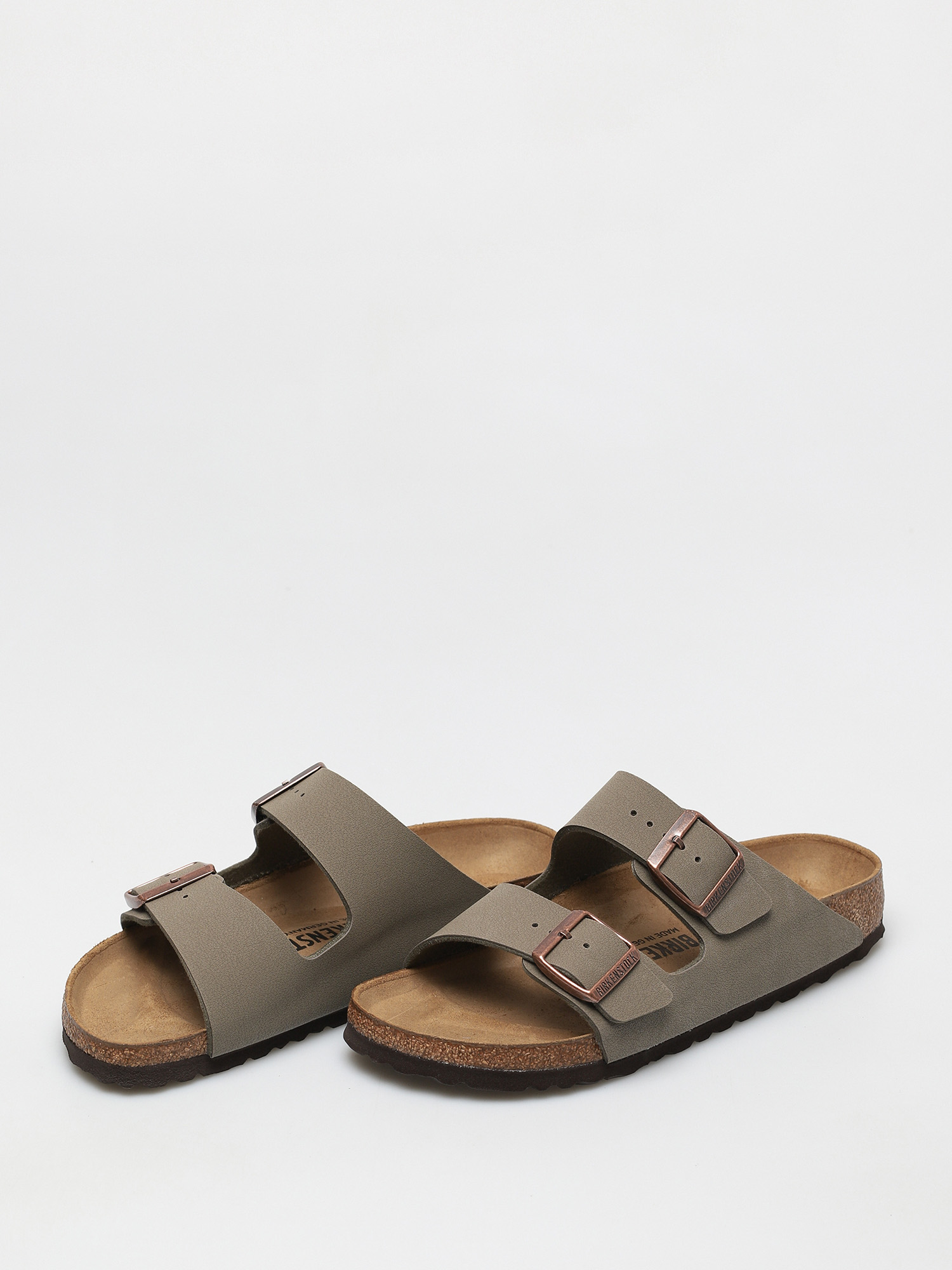 Šľapky Birkenstock Arizona Narrow Wmn (bfbc stone)