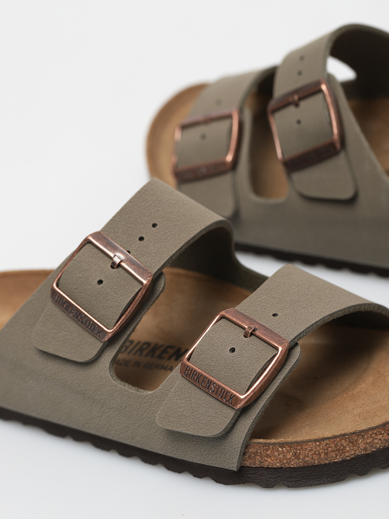 Šľapky Birkenstock Arizona Narrow Wmn (bfbc stone)