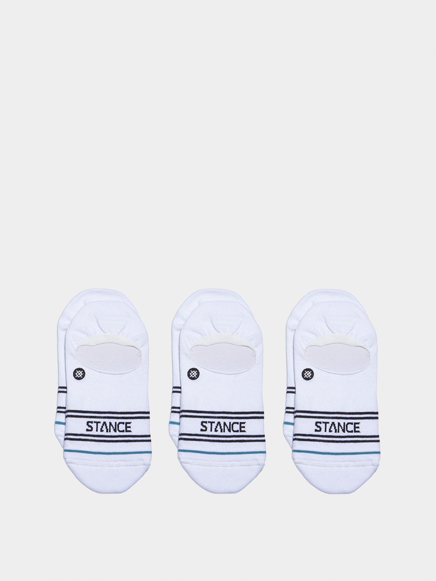 Ponou017eky Stance Basic 3 Pack No Show (white)