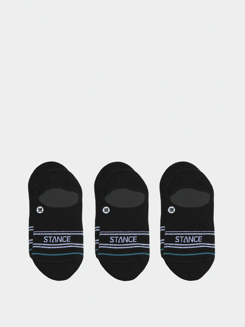 Ponožky Stance Basic 3 Pack No Show (black)