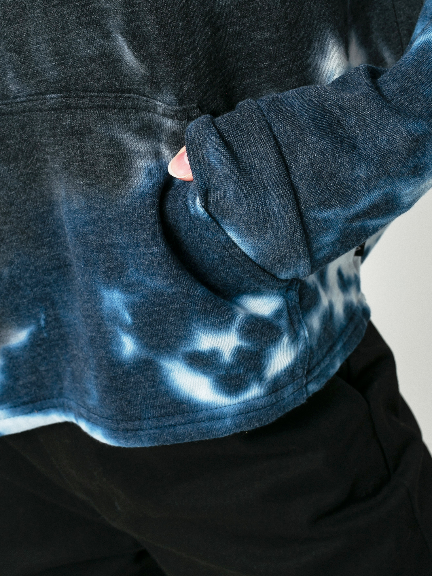 Mikina s kapucňou RVCA Vortex HD Wmn (vintage white)