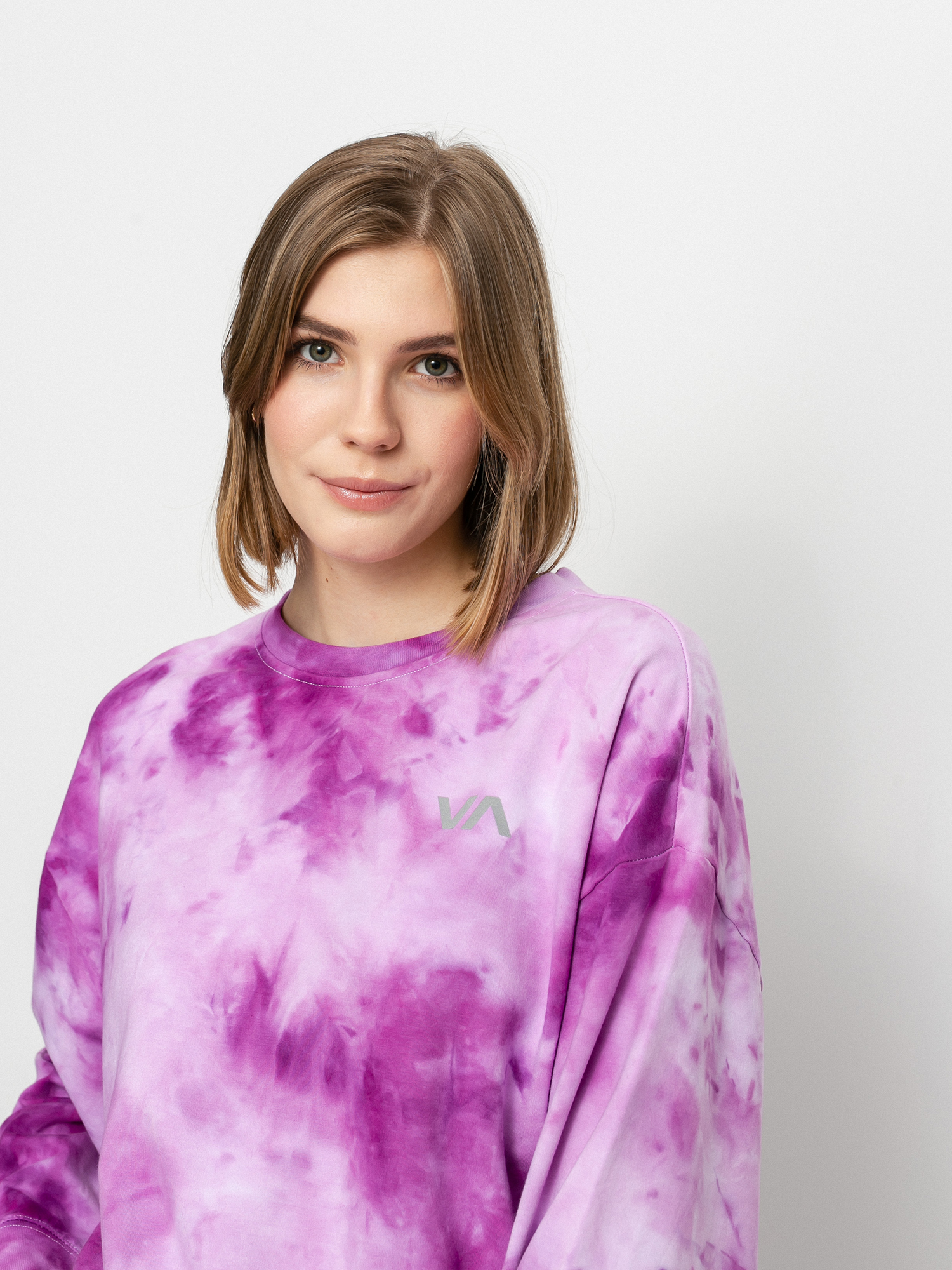 Mikina RVCA Fashion Crew (clover)