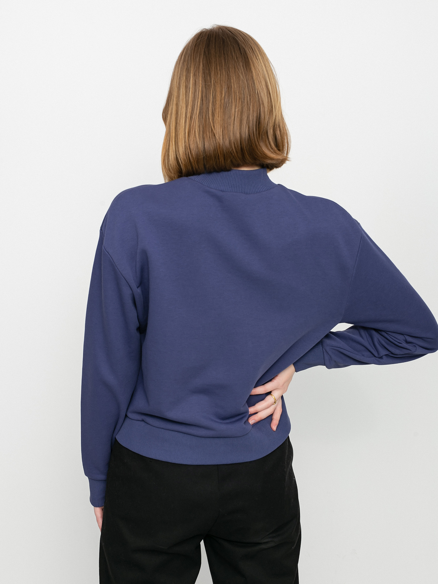 Mikina Fila Fauna Wide Cropped Wmn (crown blue)