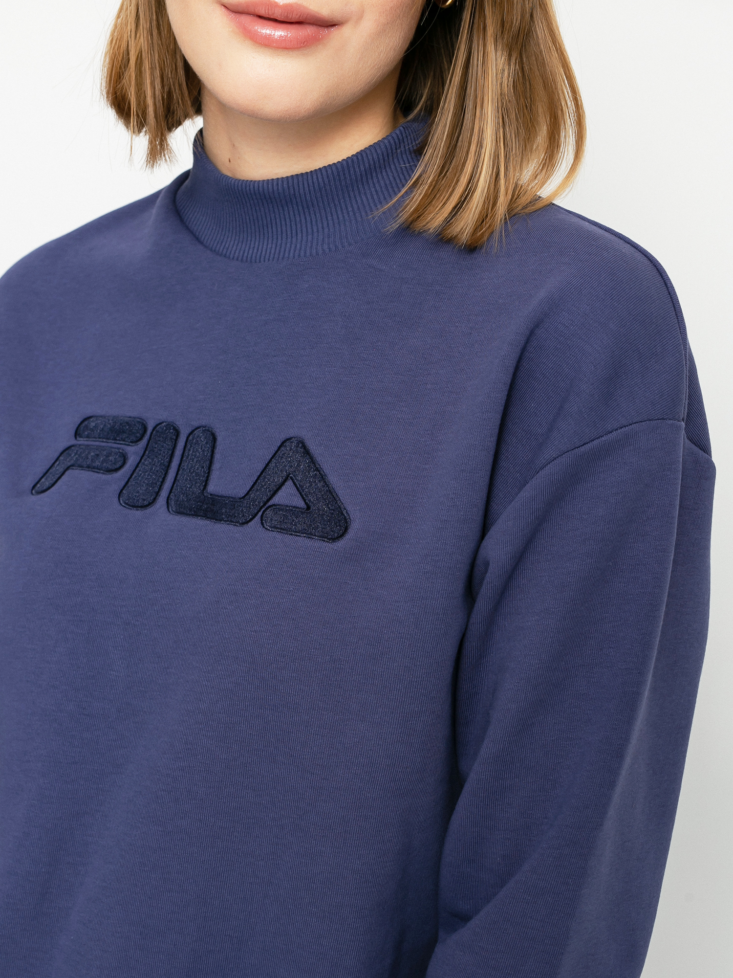 Mikina Fila Fauna Wide Cropped Wmn (crown blue)